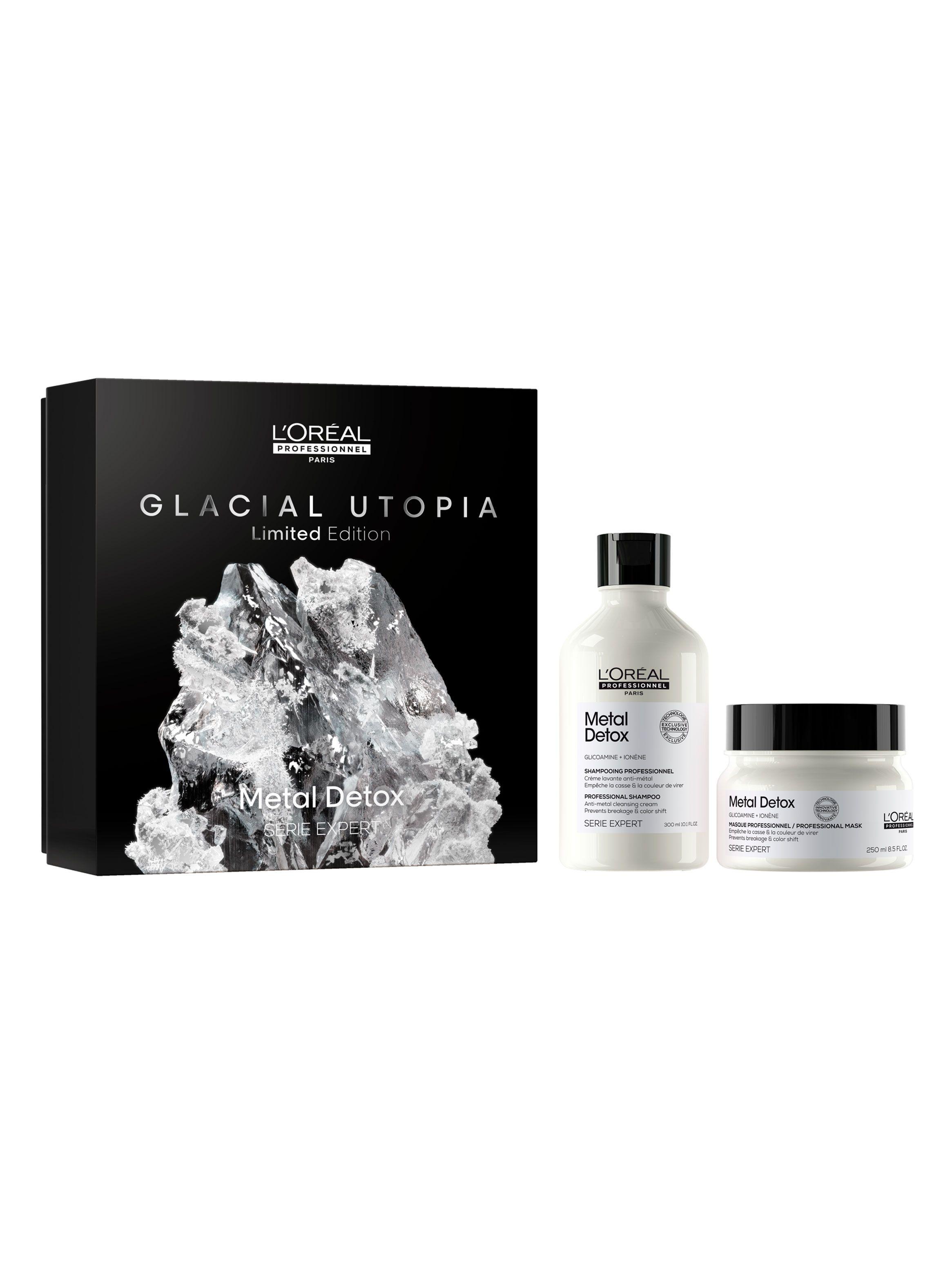 Set Metal Detox Anti-Quiebre para Cabello Dañado y con Color Shampoo 300ml + Máscara 250ml-0