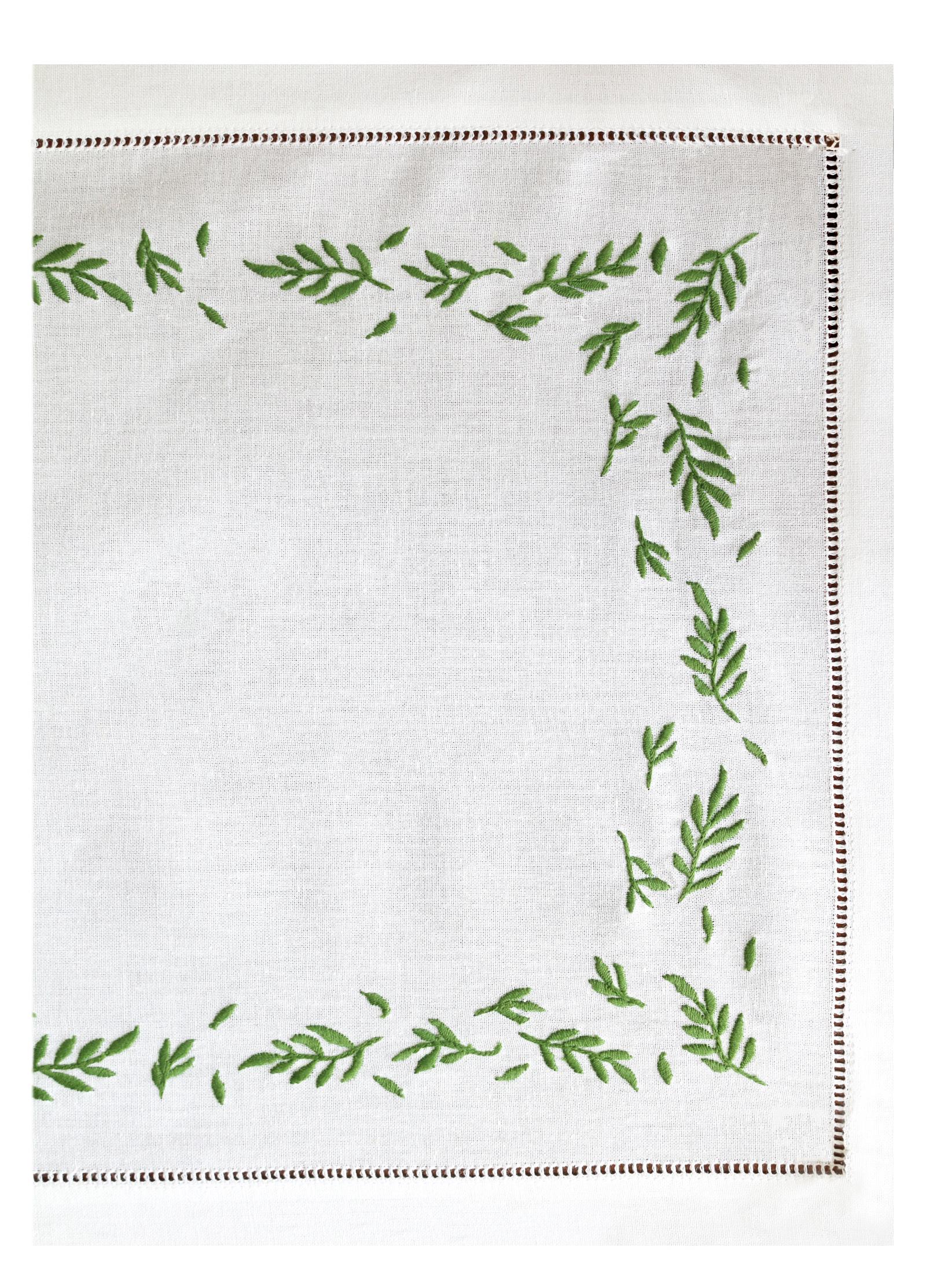 Camino de Mesa Fern 35x180 cm-2