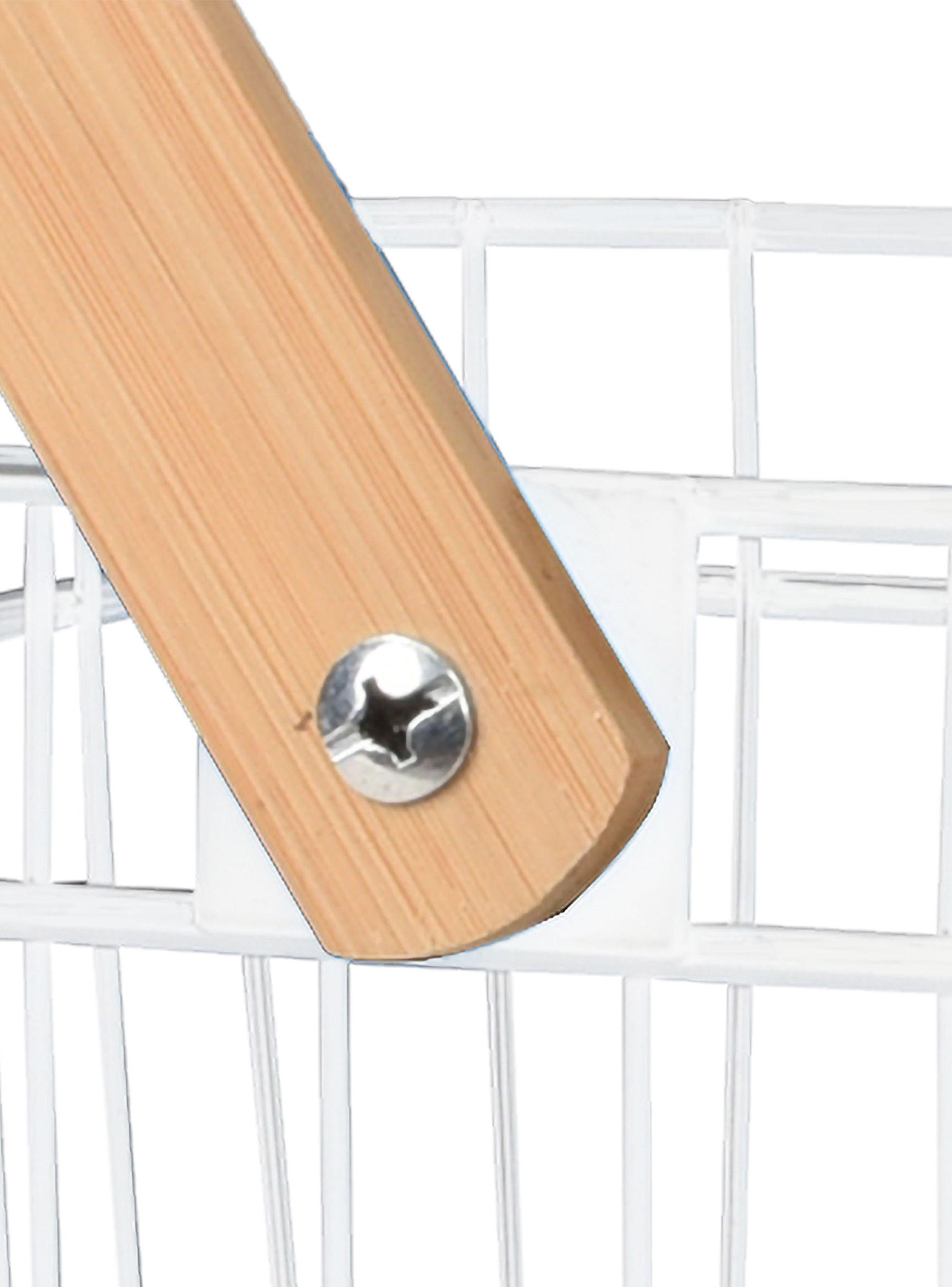 Canasto Attimo Blanco 26 x 18.5 x 18 cm-2