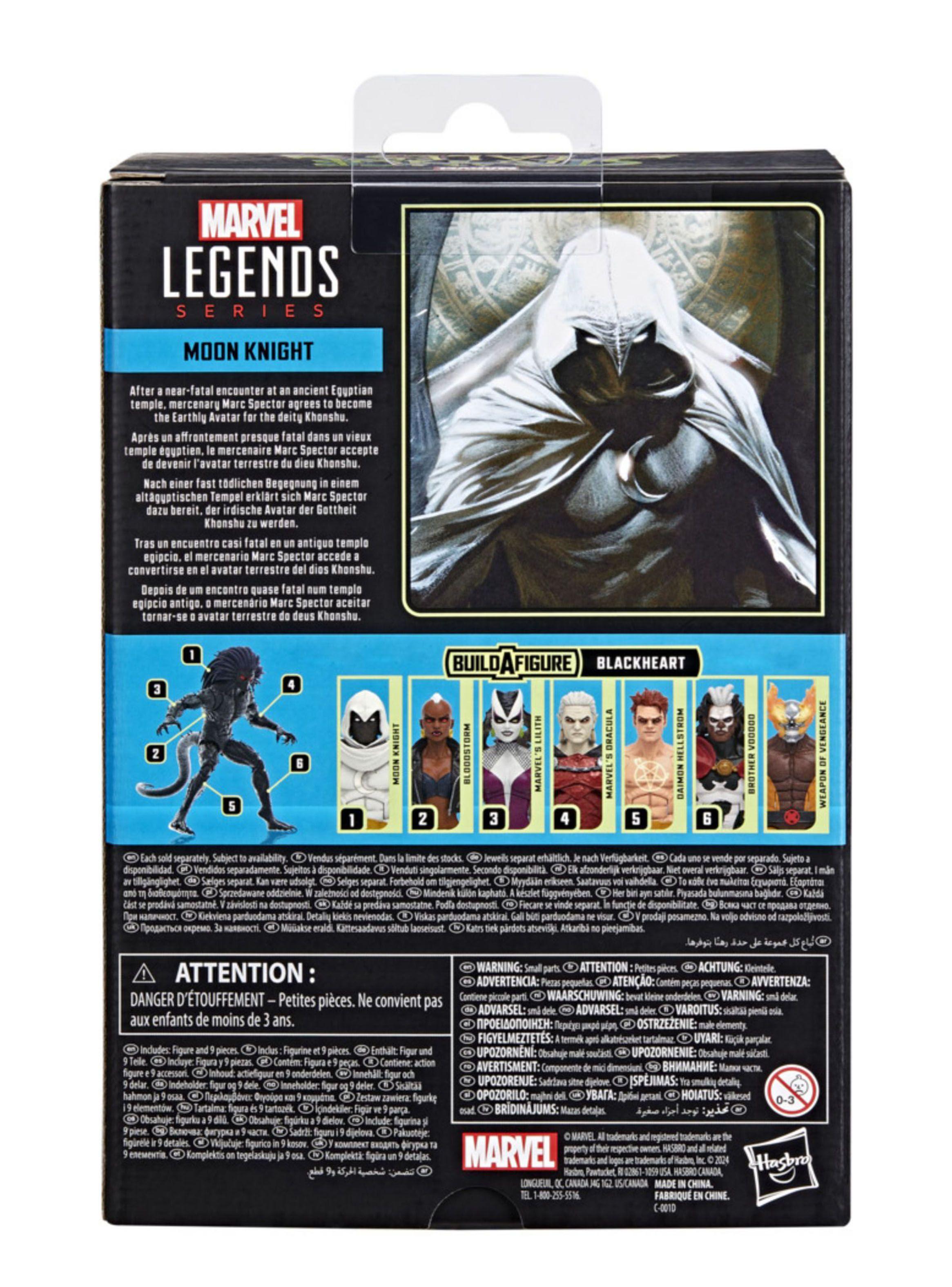 Figura de Acción Legends Series Strange Tales Moon Knight-5