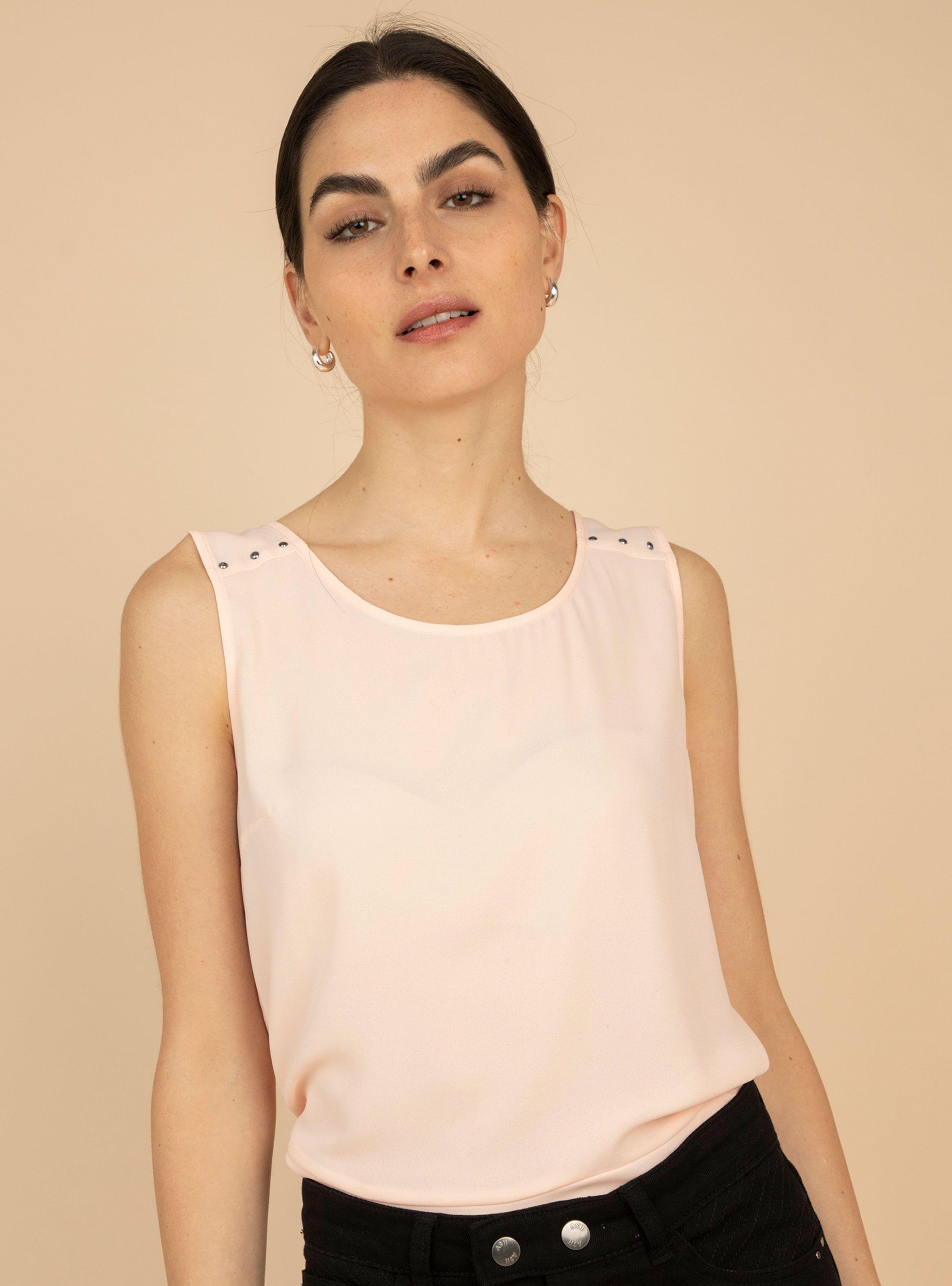 Top Liso Corte Peplum-0