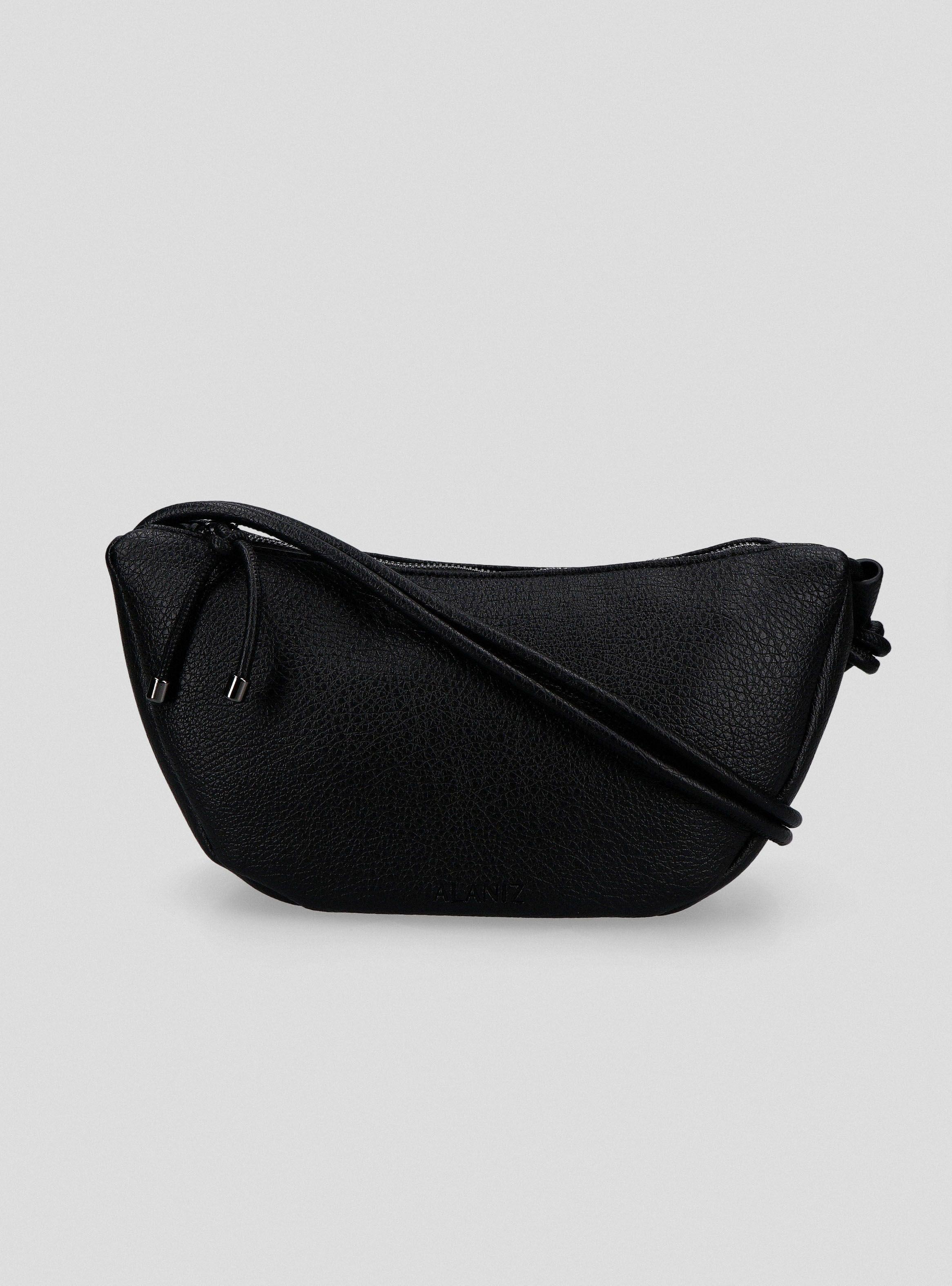 Cartera Crossbody Efecto Cuero con Nudos en Tirante-2