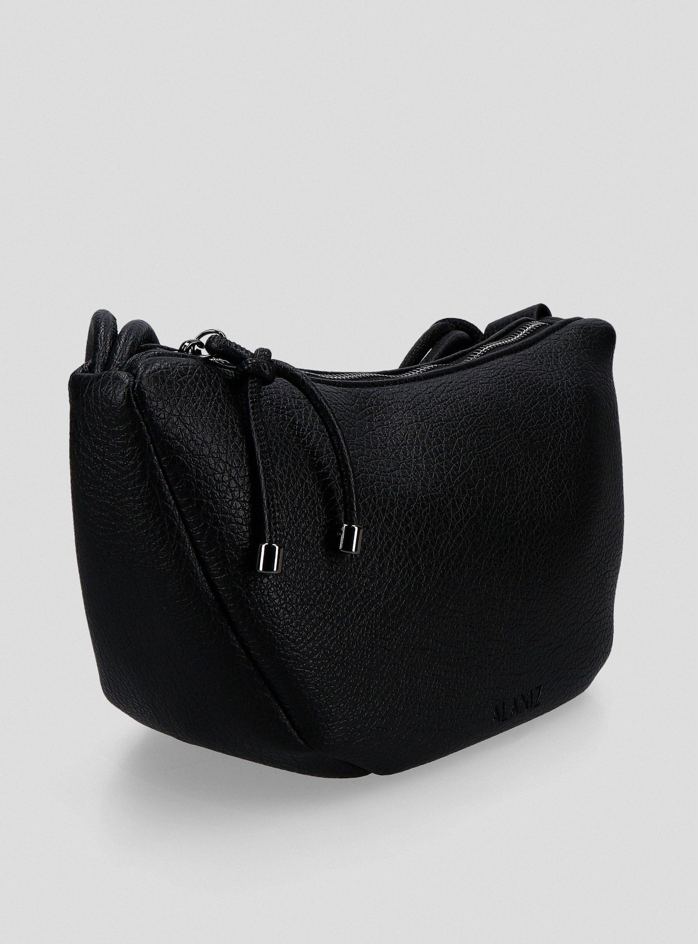 Cartera Crossbody Efecto Cuero con Nudos en Tirante-3