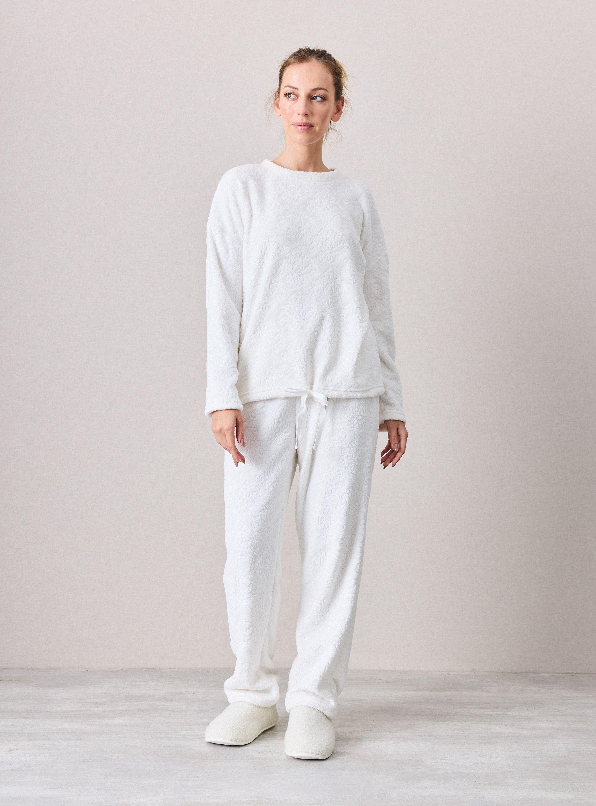 Pijama Velour Embosse 1 Color-4