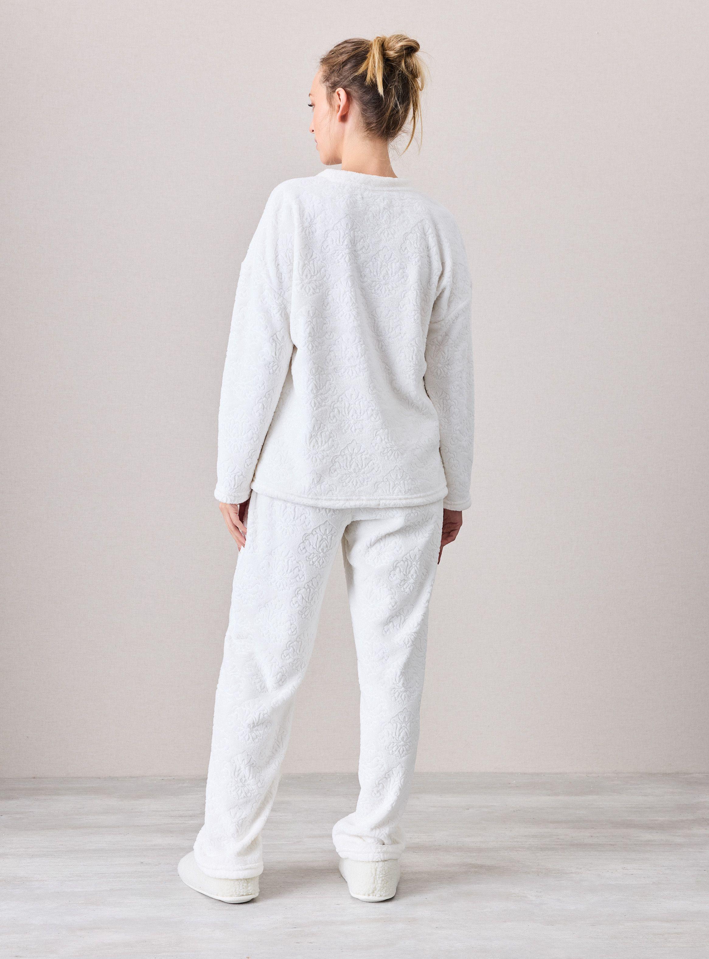 Pijama Velour Embosse 1 Color-5