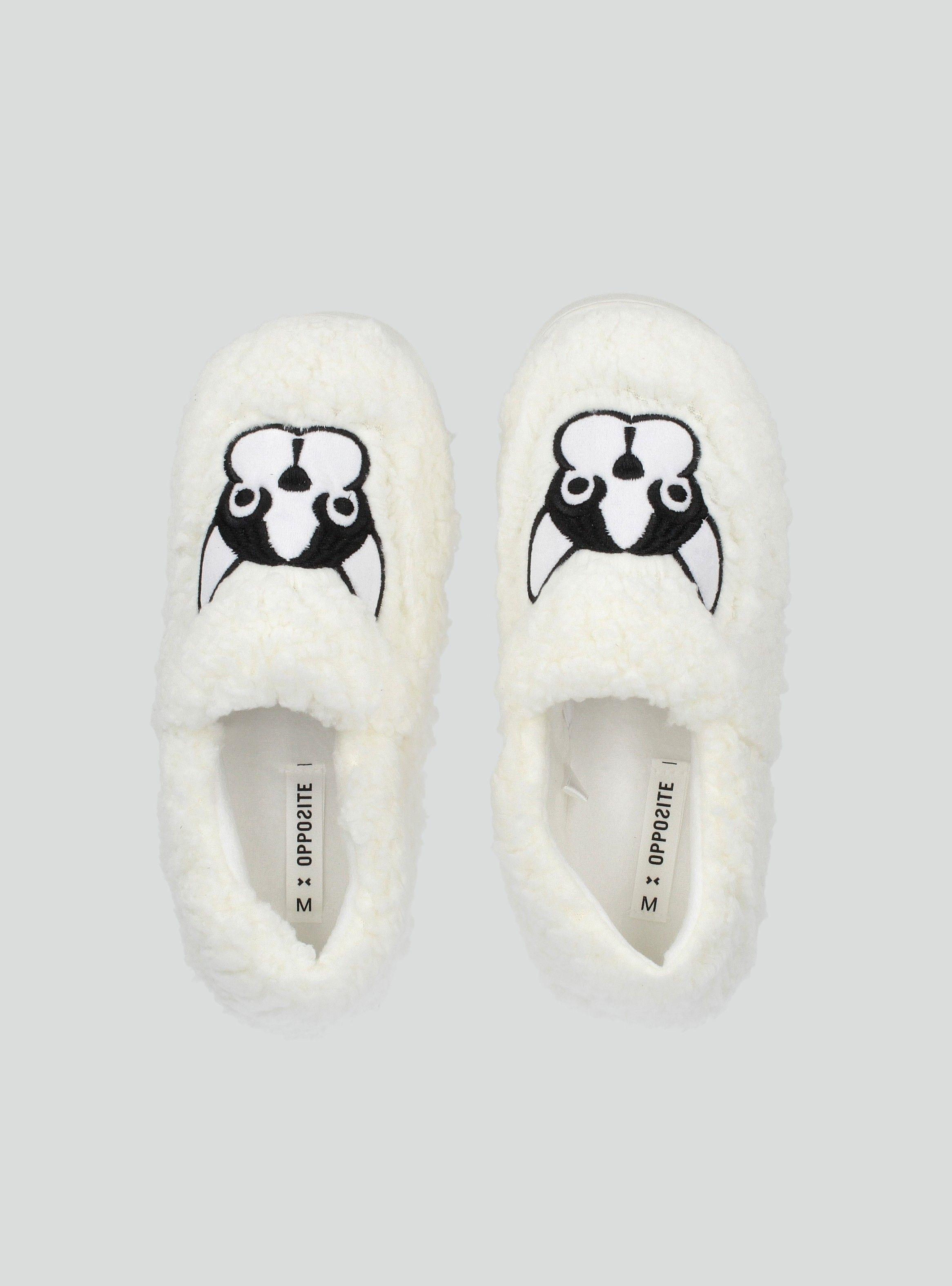 Pantufla Aplicación Bordado-2