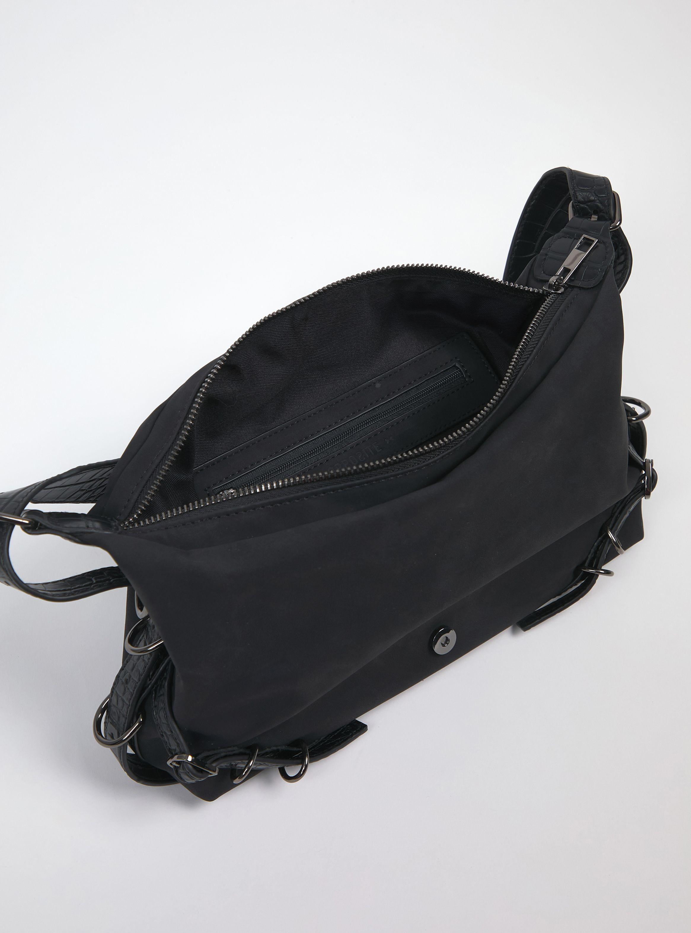 Cartera de Hombro Tipo Baguette Hebilla-4