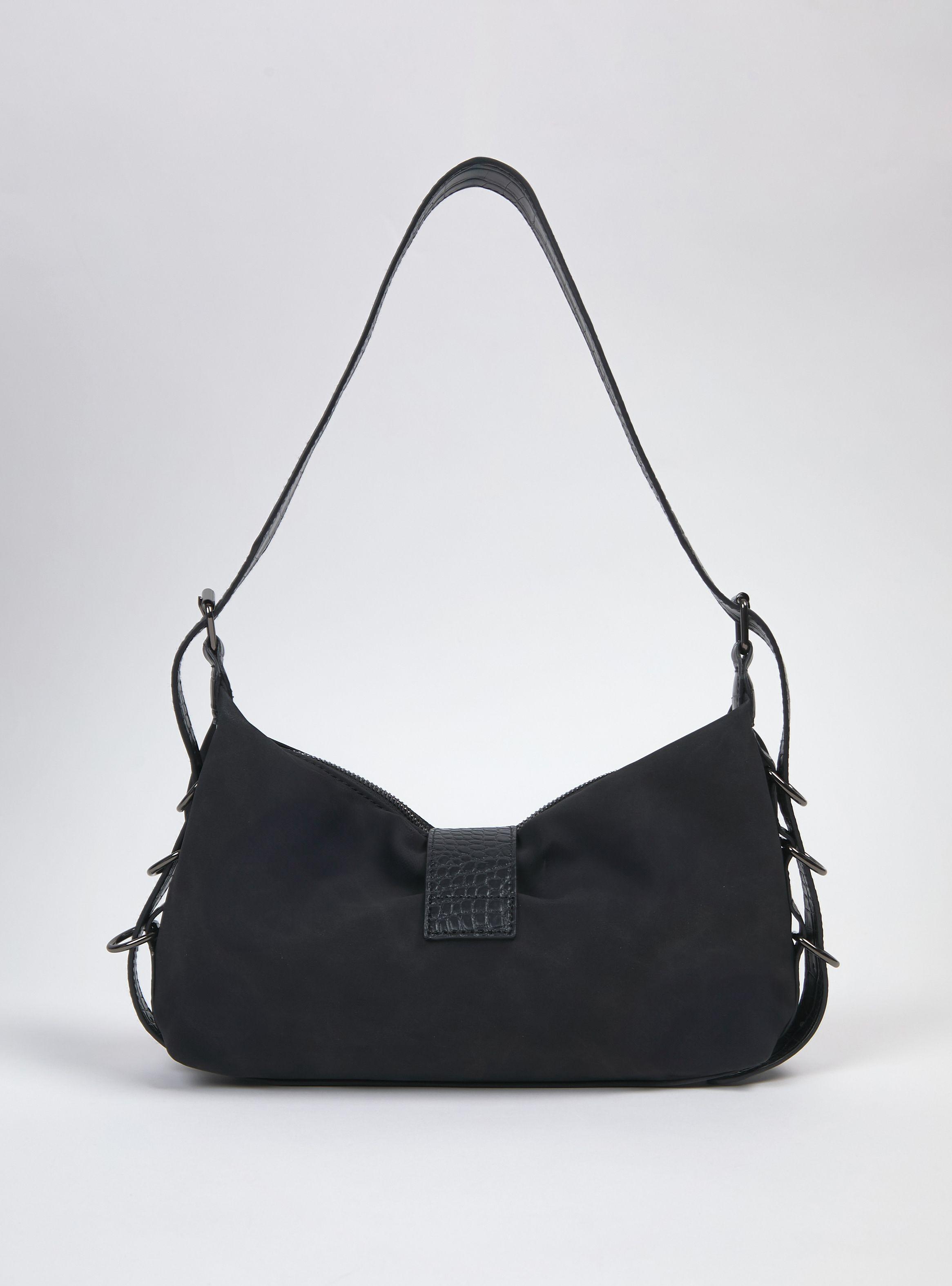 Cartera de Hombro Tipo Baguette Hebilla-2