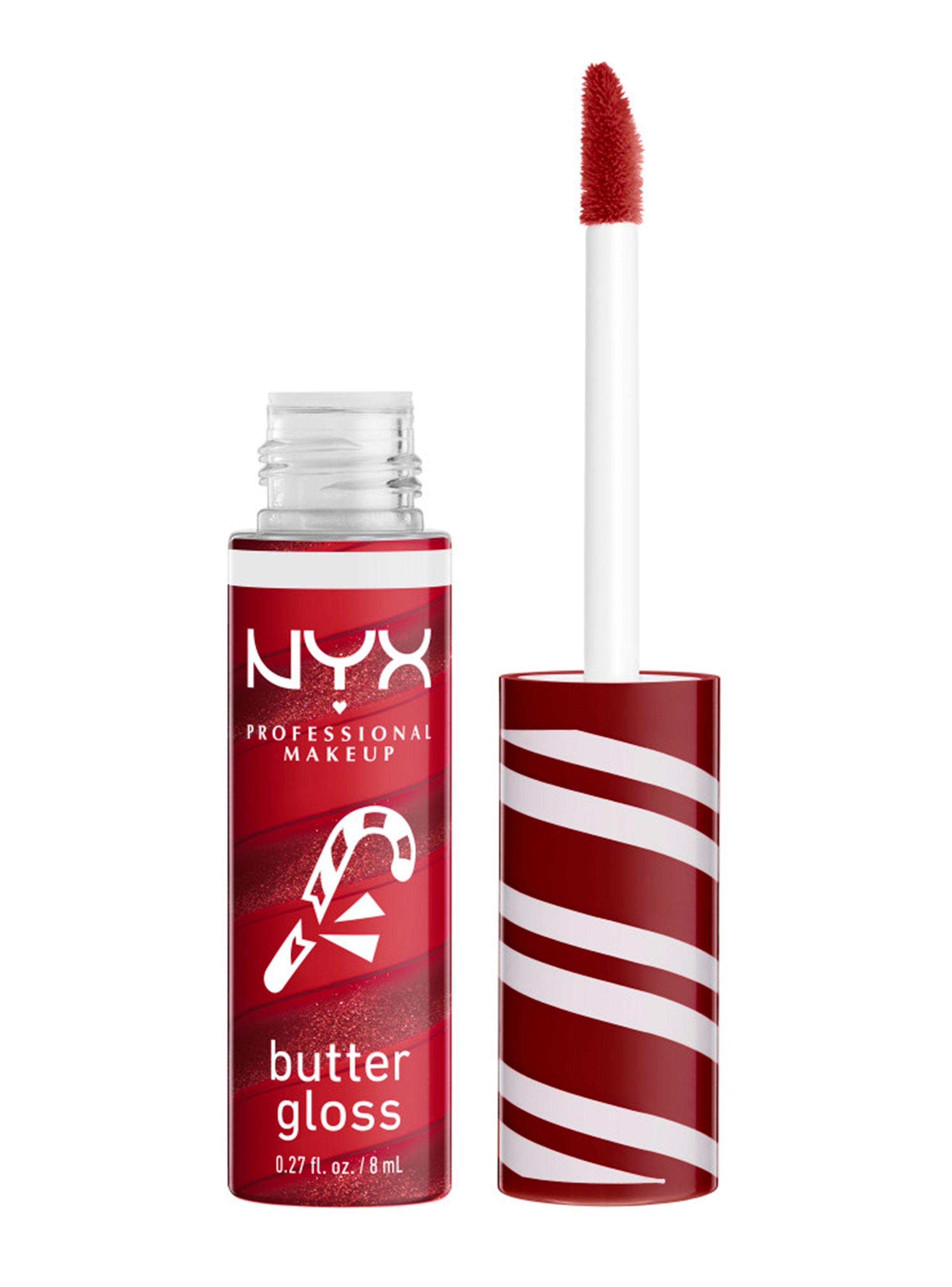 Butter Gloss Swirl, Lip Gloss, Peppermint Swirl NYX Professional Makeup 8 ml-2