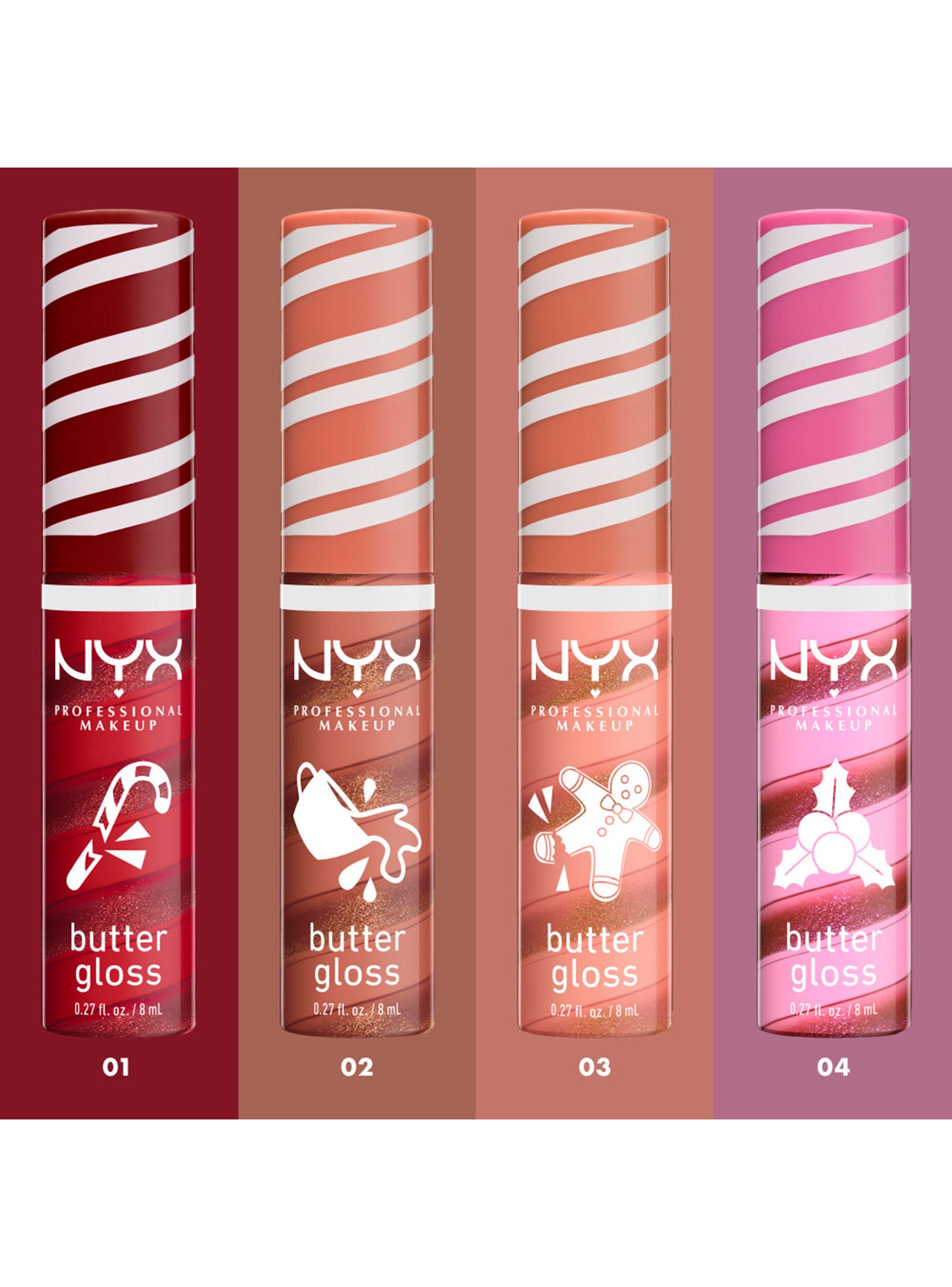 Butter Gloss Swirl, Lip Gloss, Cocoa Swirl  NYX Professional Makeup 8 ml-3