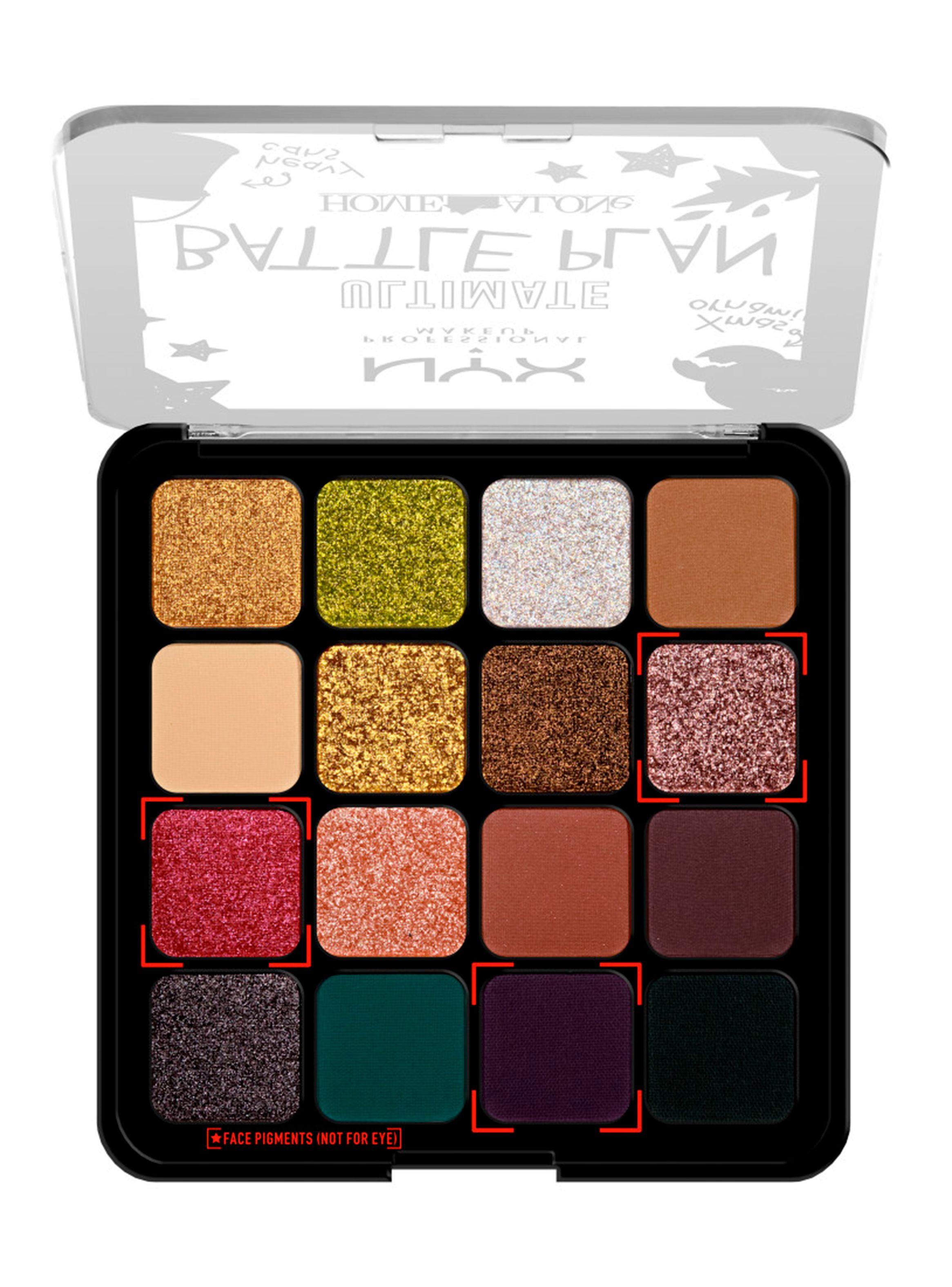 Home Alone Ultimate Battle Plan Shadow Palette NYX Professional Makeup-1