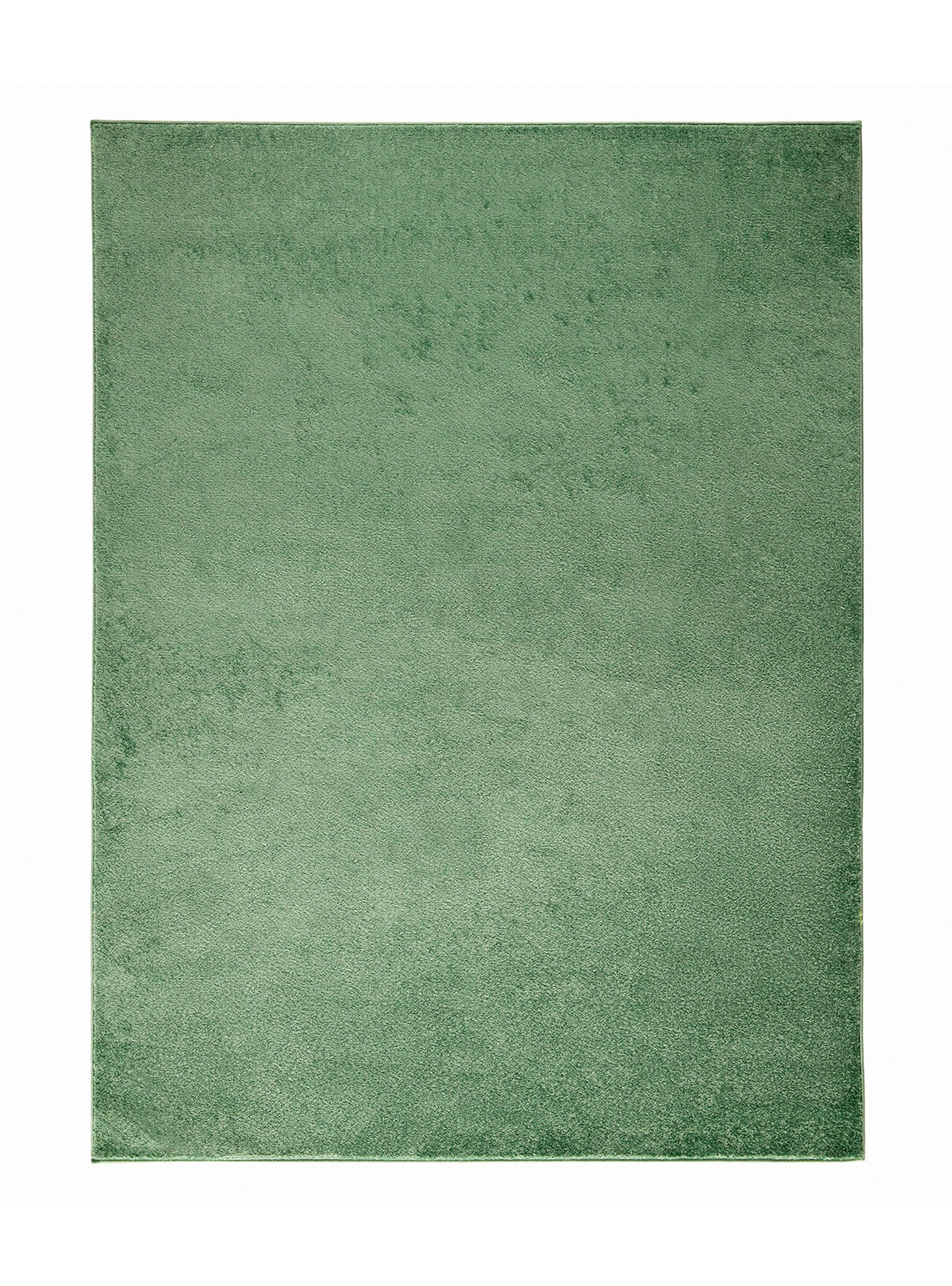 Alfombra Living-Comedor 160 x 210 cm Florida Verde Liso-0