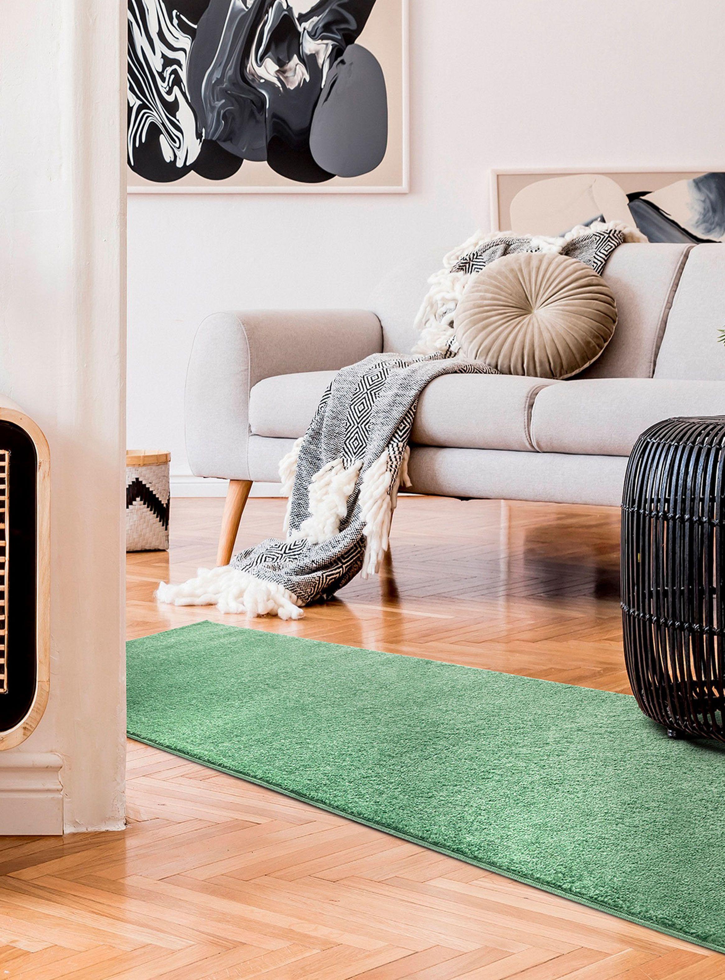 Alfombra de Pasillo 70 x 230 cm Florida D3 Verde-6