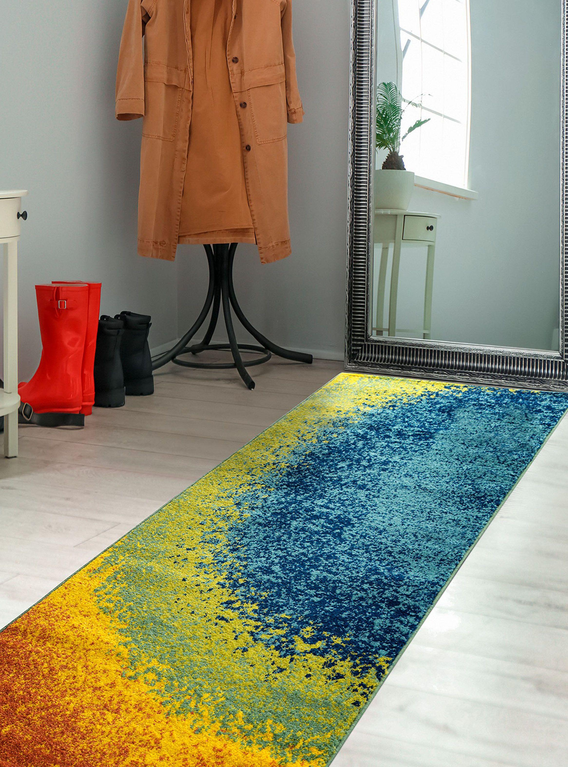 Alfombra de Pasillo 70 x 230 cm Florida D3 Multicolor-4