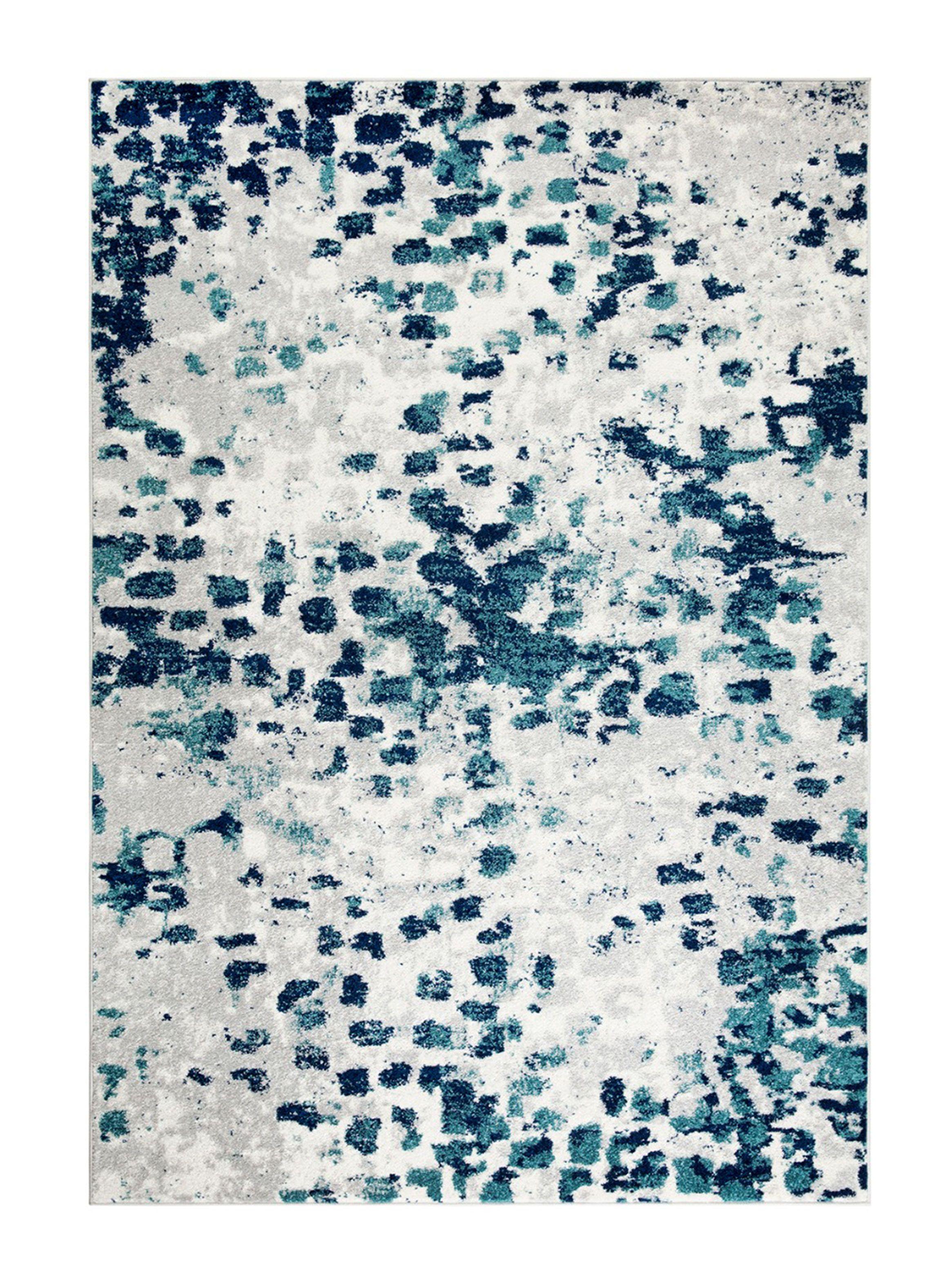 Alfombra Florida 240 x 305 cm Azul Puntos-0