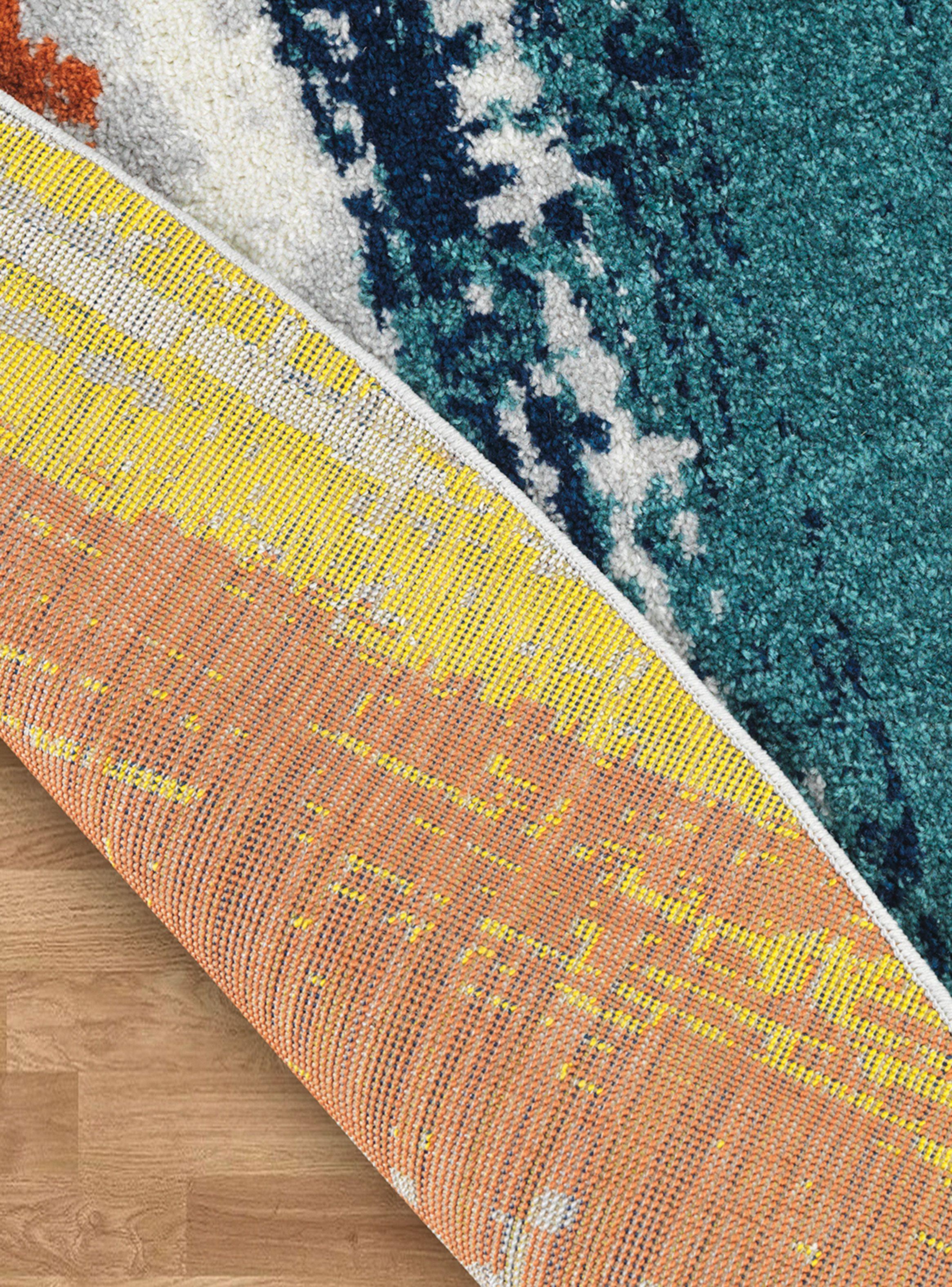Alfombra Redonda 160 cm Florida D2 Verde-2