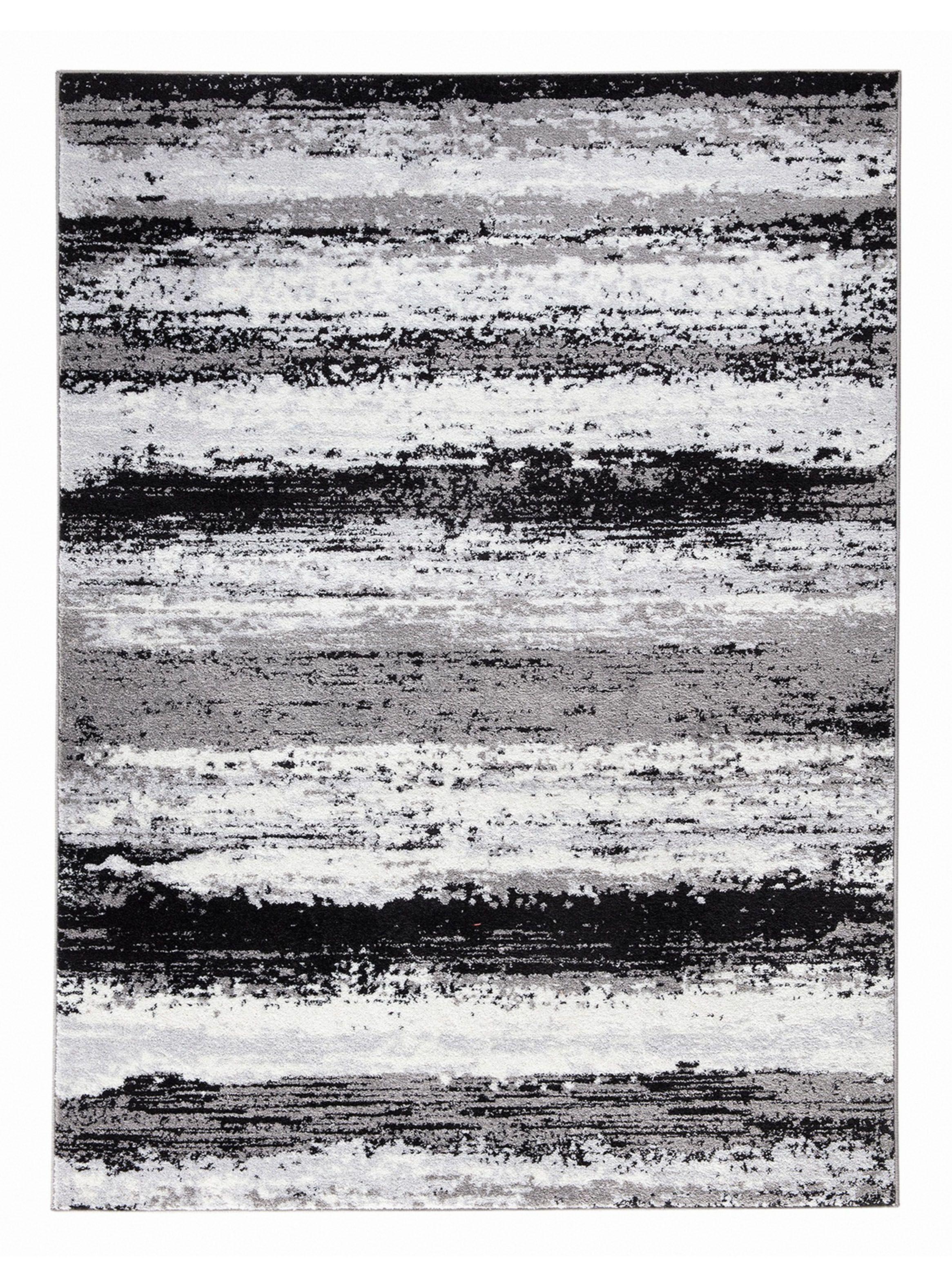 Alfombra Living-Comedor 200 x 290 cm Florida Gris Texturas-0