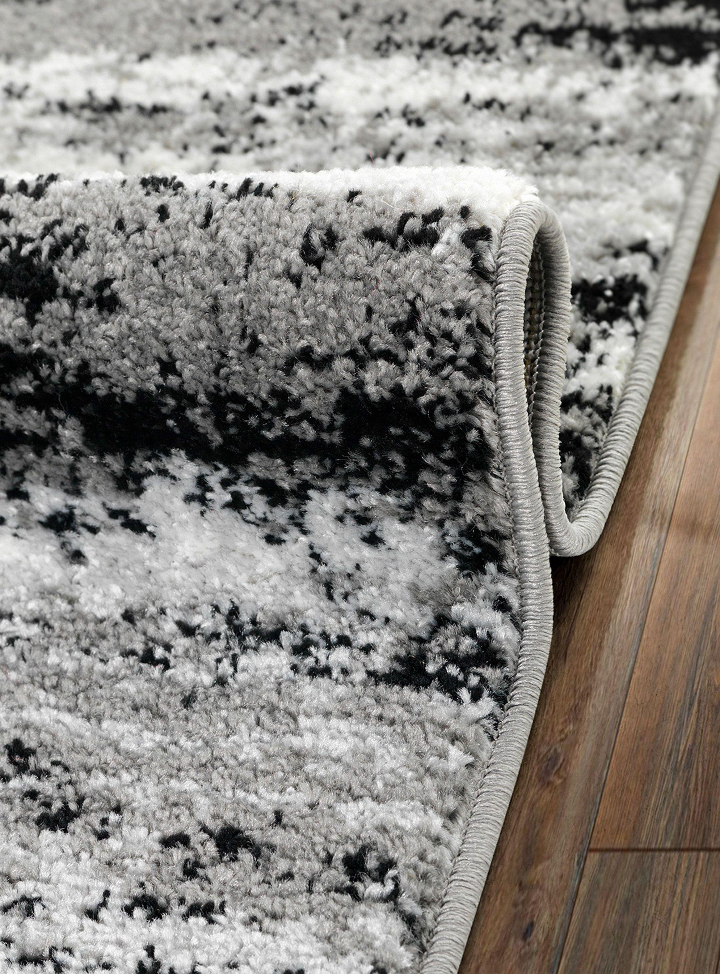 Alfombra de Pasillo 70 x 230 cm Florida D2 Gris-1