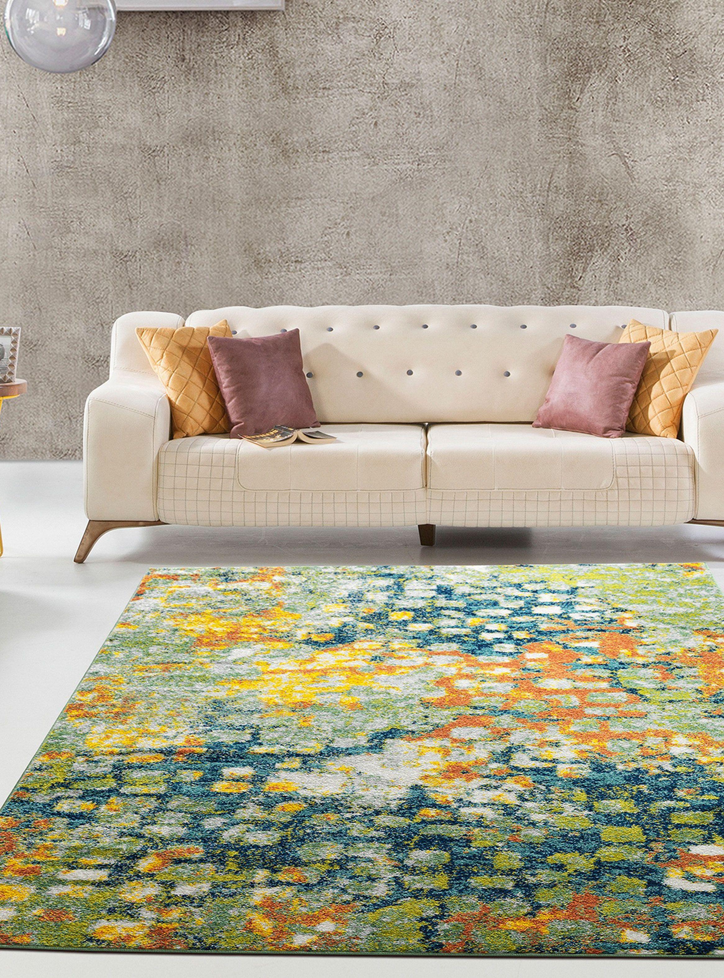 Alfombra 120 x 180 cm Florida Multicolor Puntos-2