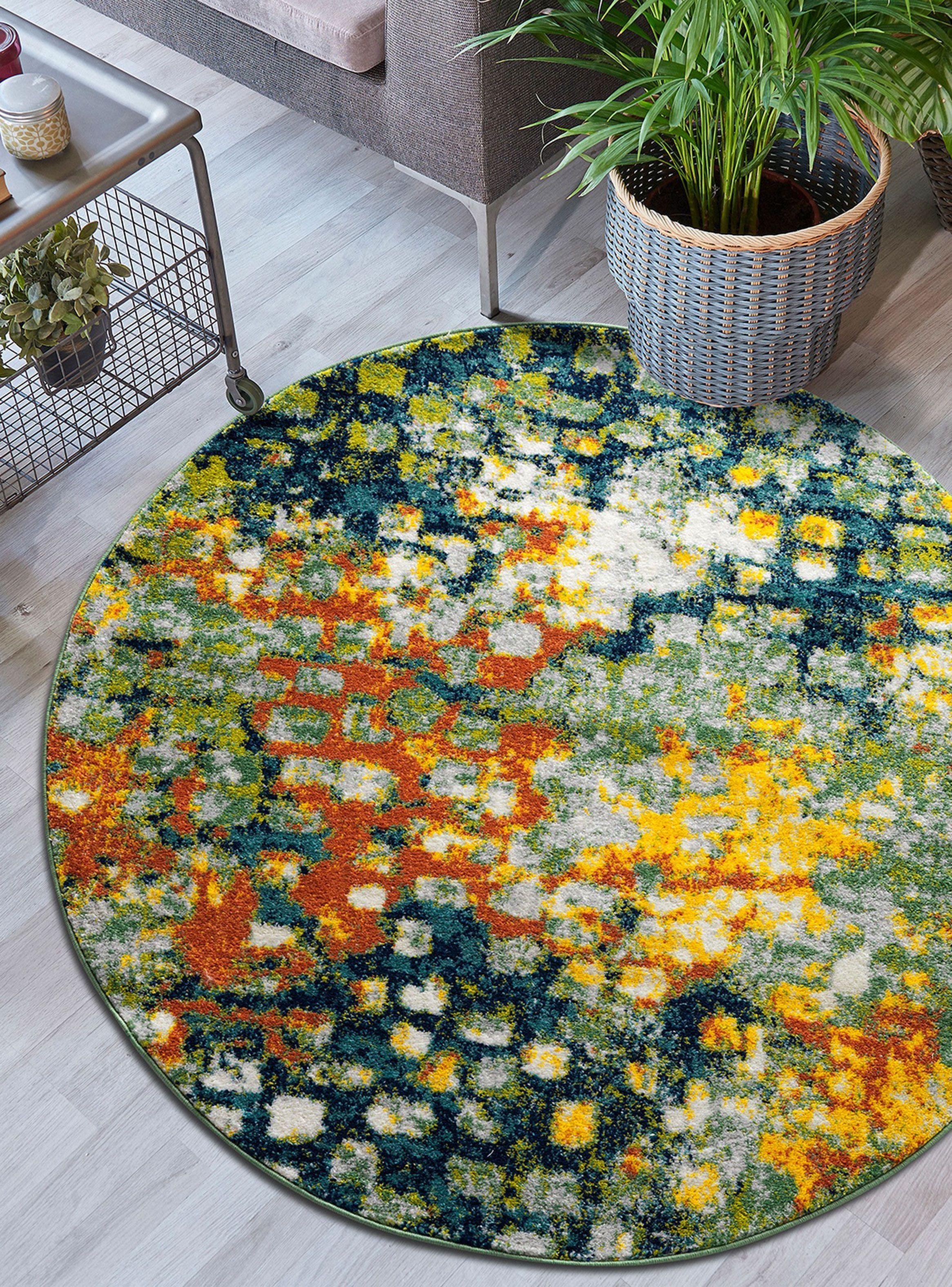 Alfombra 160 x 160 cm Florida Multicolor-2