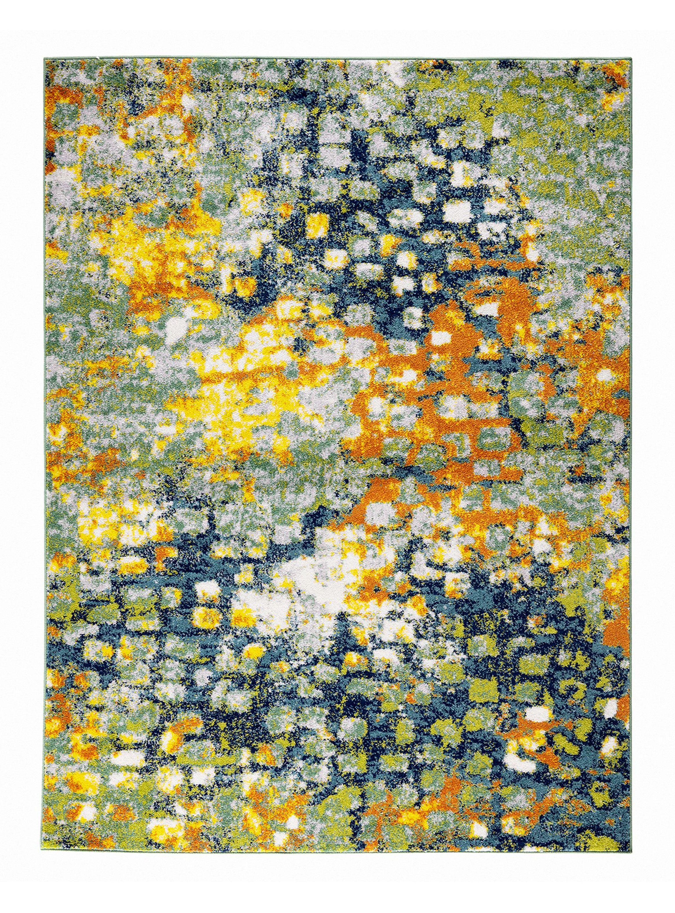 Alfombra 160 x 210 cm Florida Multicolor Puntos-0