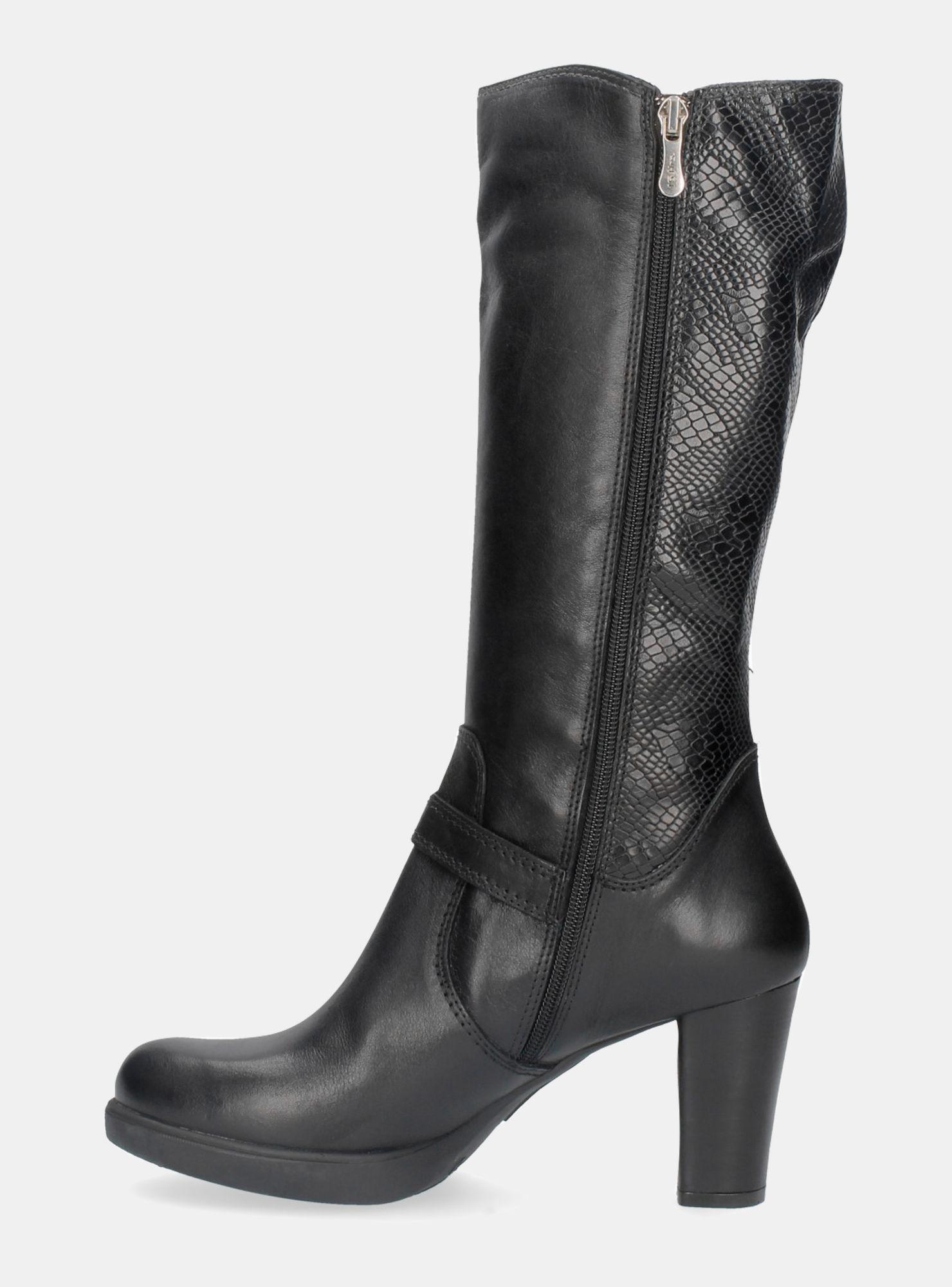 Botas 16 Hrs Botines 16 Horas Paris Botas De Cuero Mujer 16 Horas