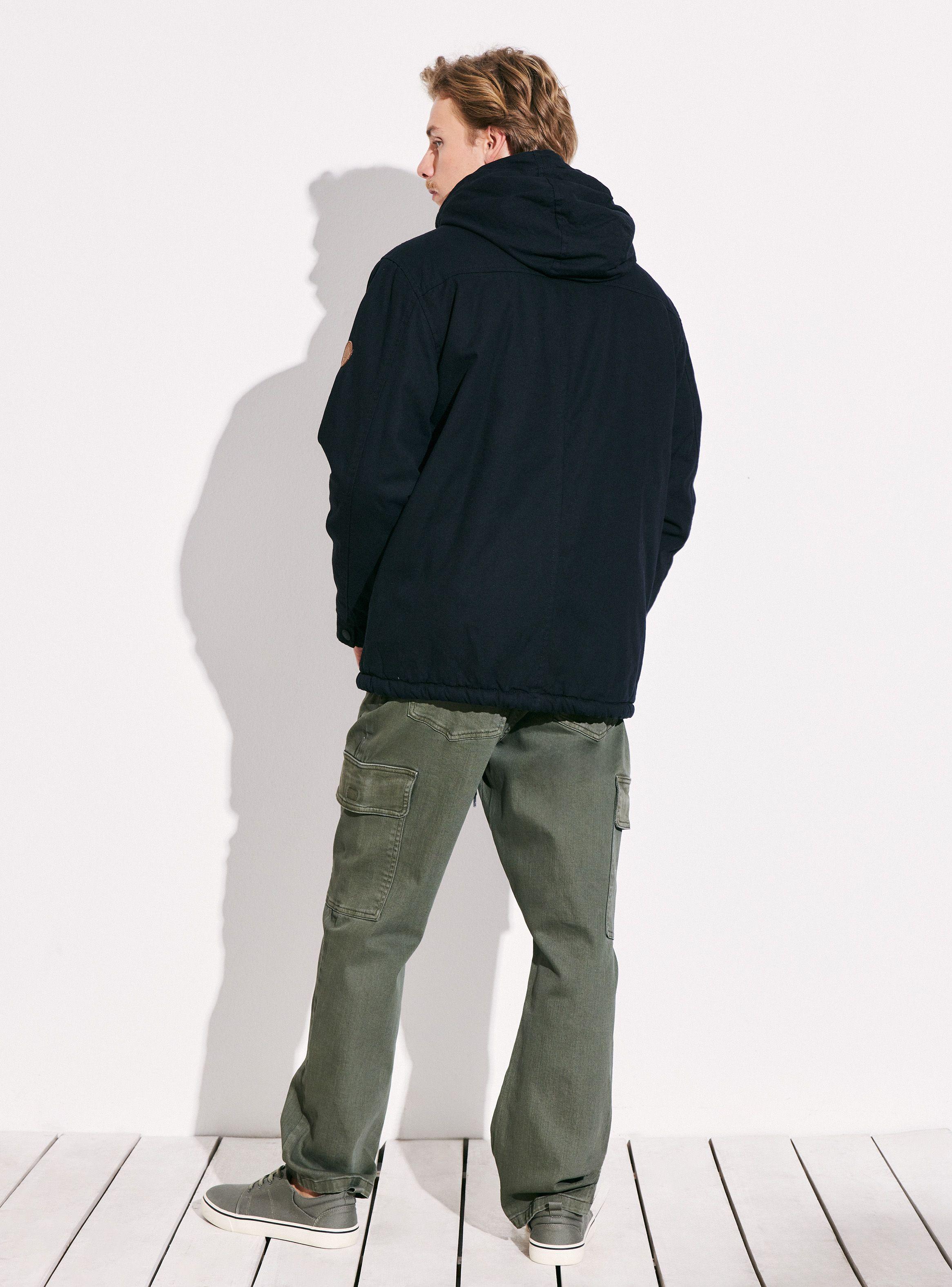 Chaqueta con cierre y Gorro-5