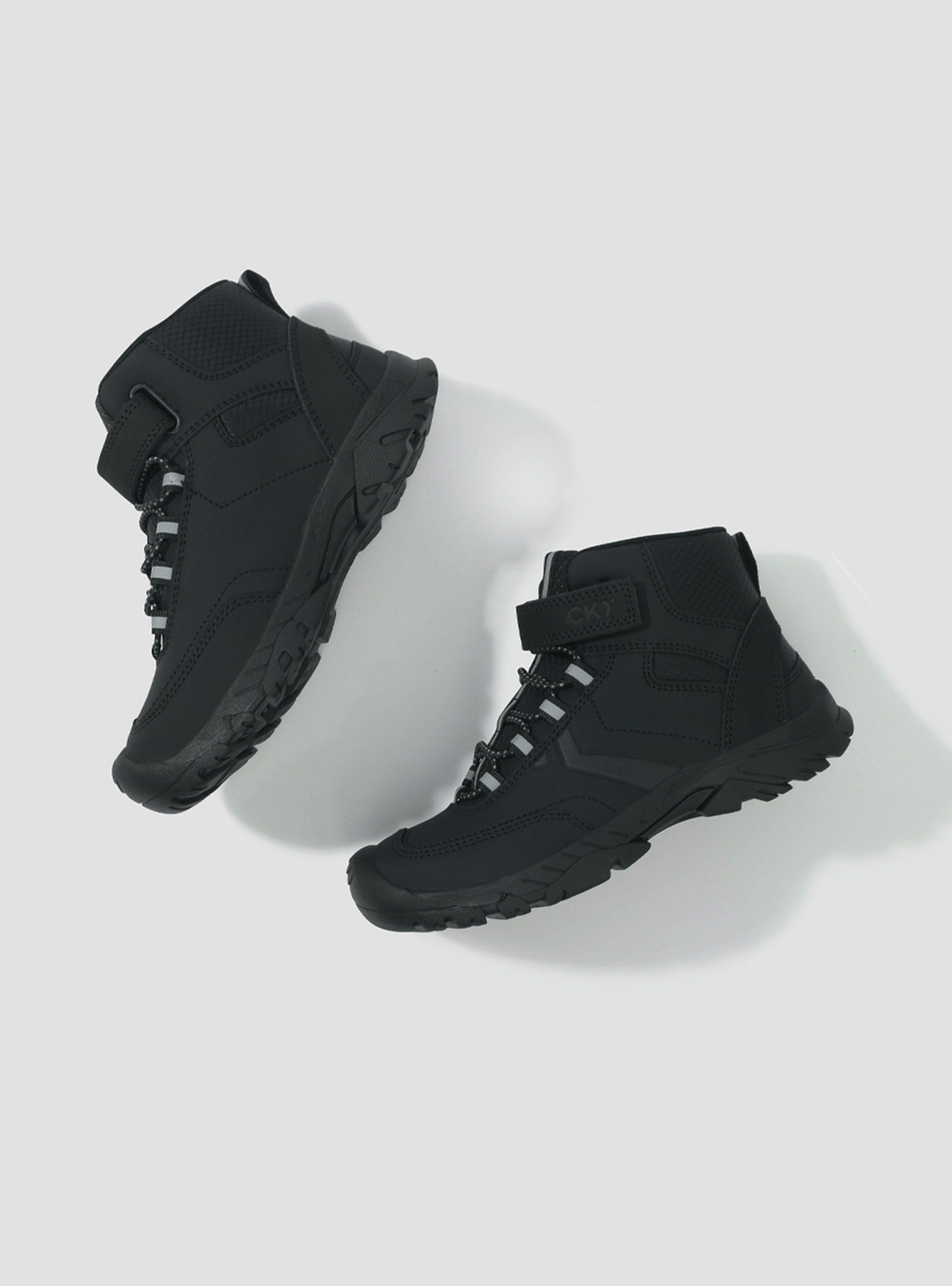 Botín Escolar con Velcro y Cordón Niño-2