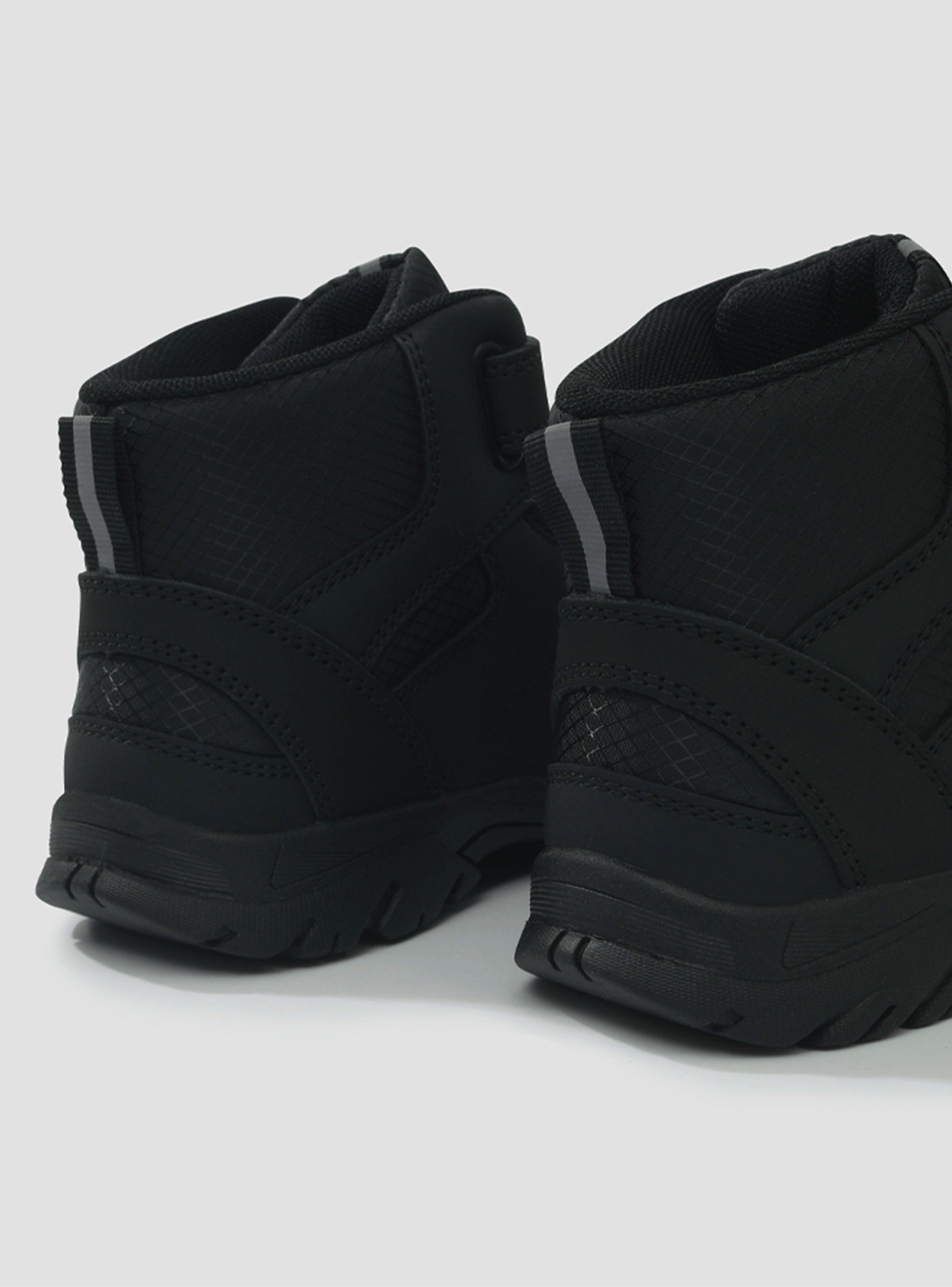 Botín Escolar con Velcro y Cordón Niño-4