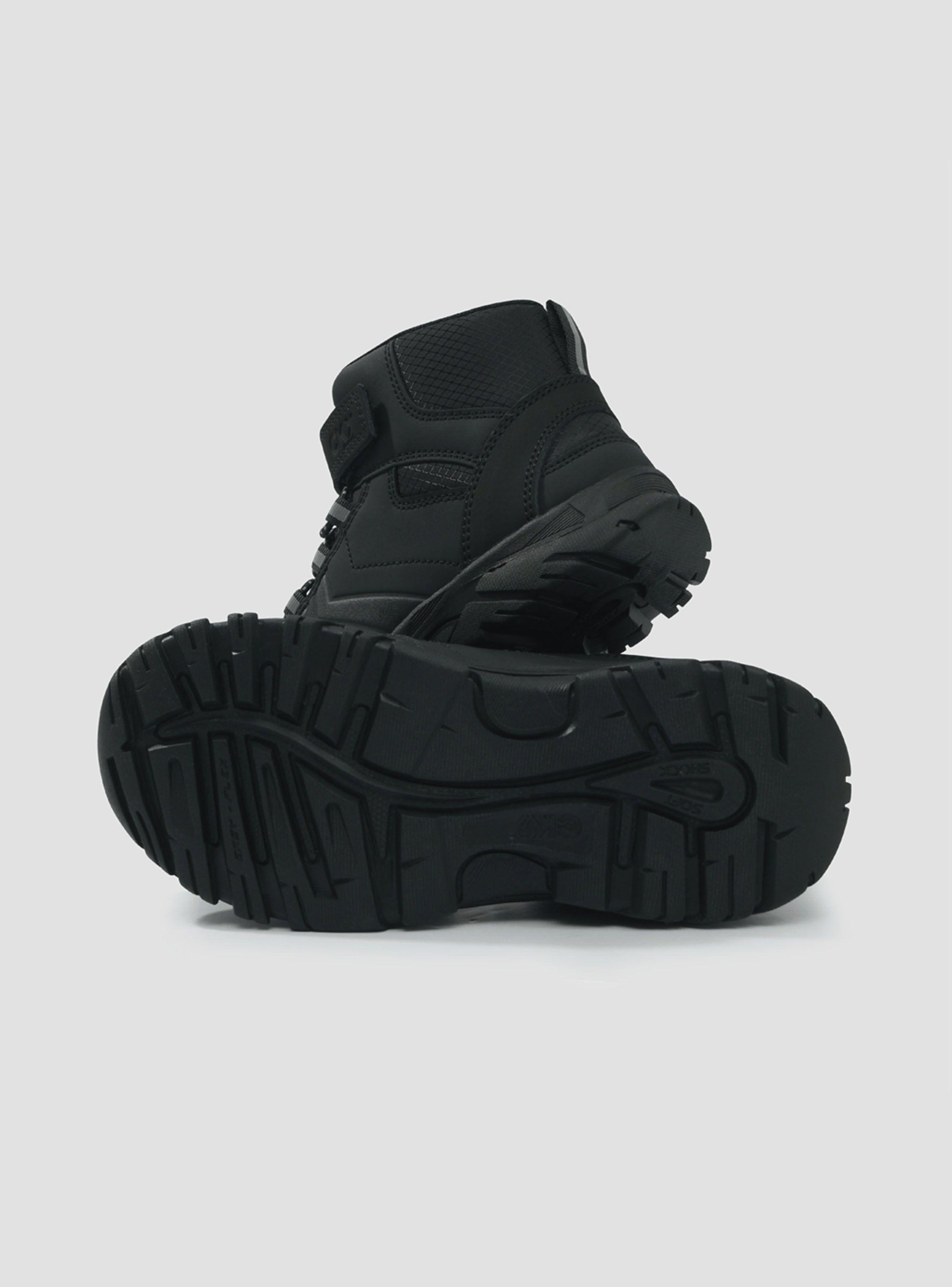 Botín Escolar con Velcro y Cordón Niño-3