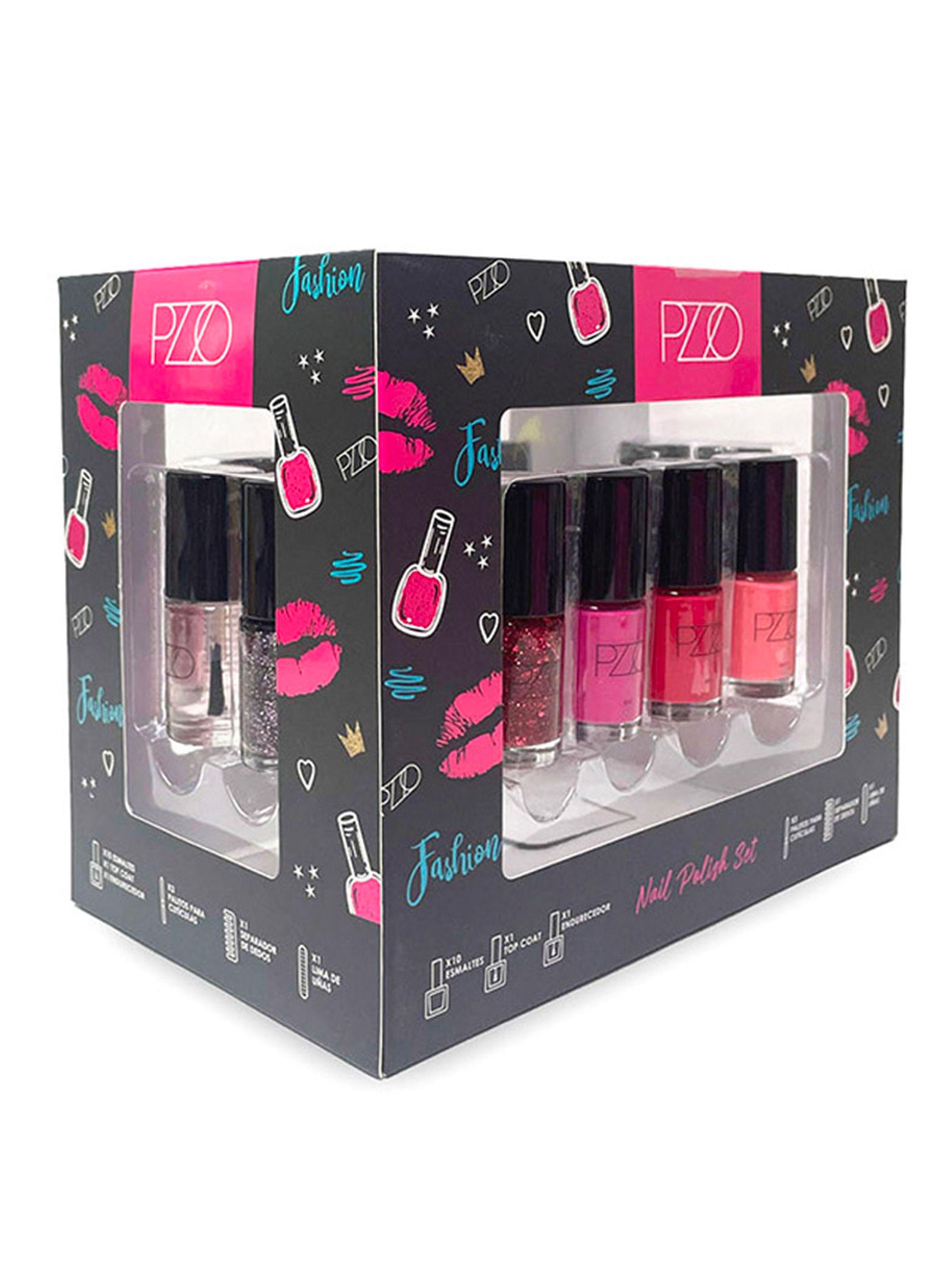 Set Completo de Esmalte Nail Polish Pzzo-2