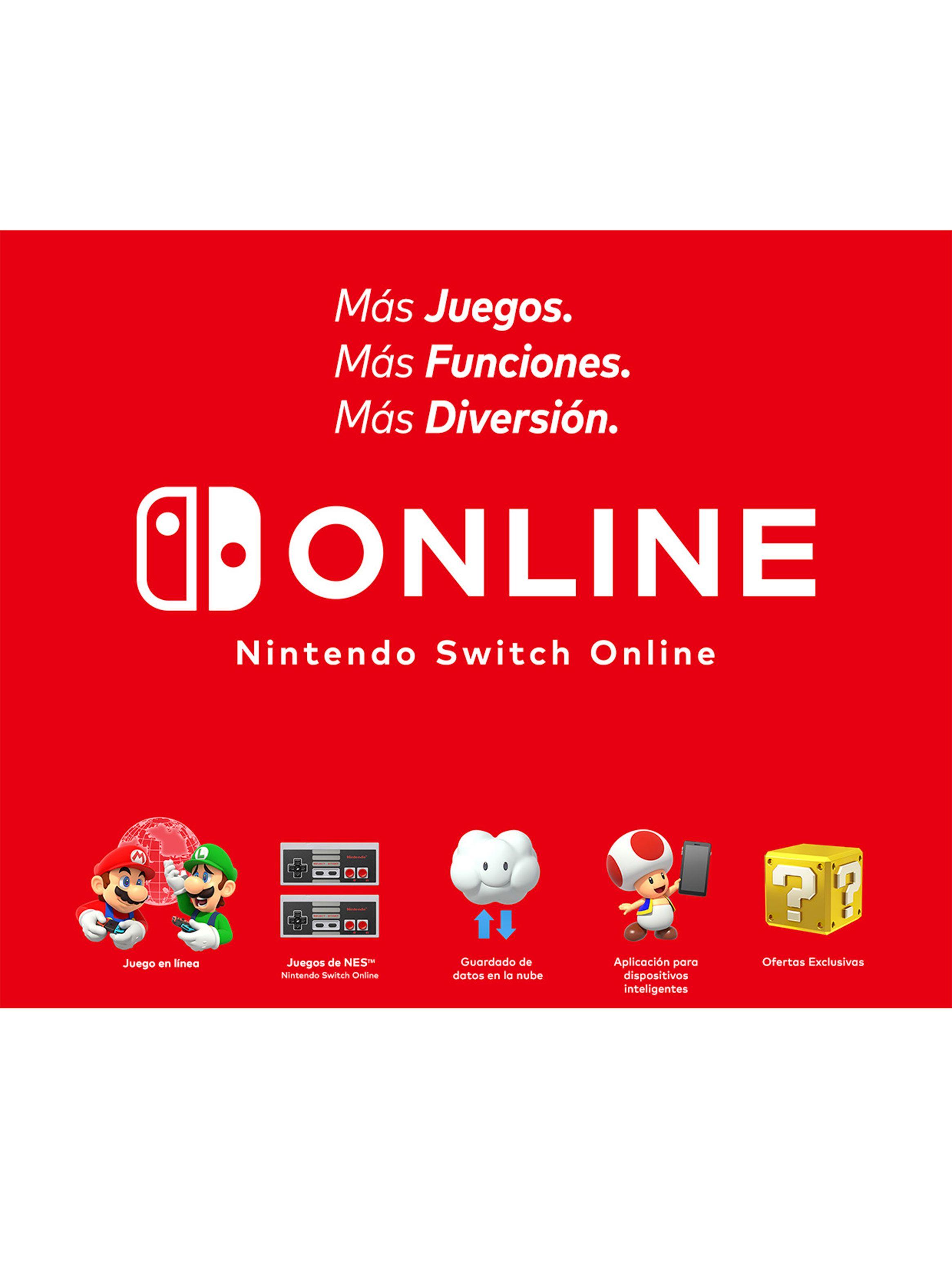 Consola Nintendo Switch Oled White + Super Mario Wonder + 12 Meses Switch Online-4