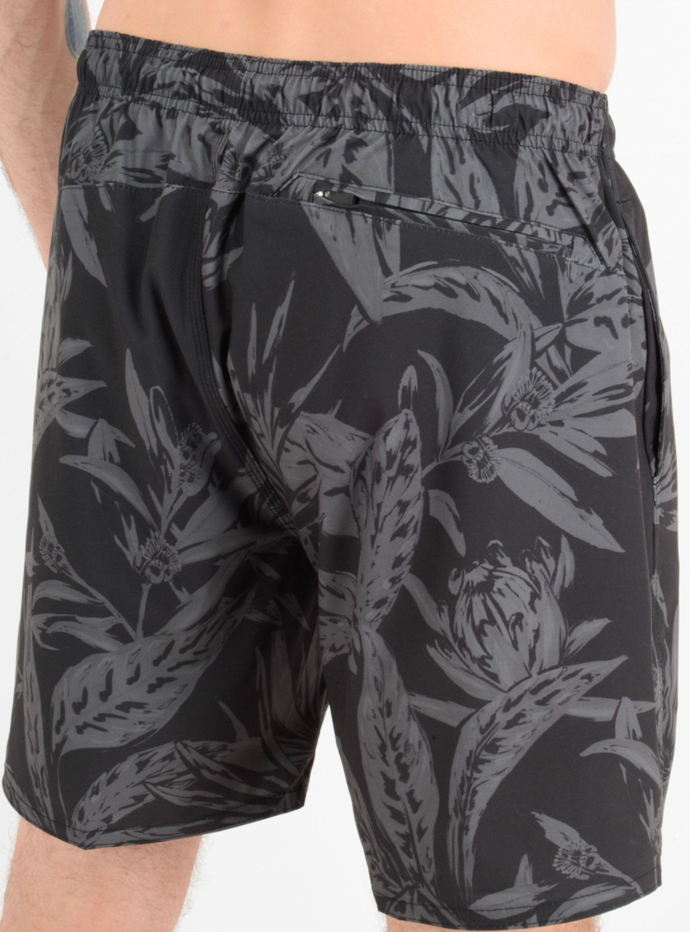 Traje de Baño Short Print Palms Dark-5