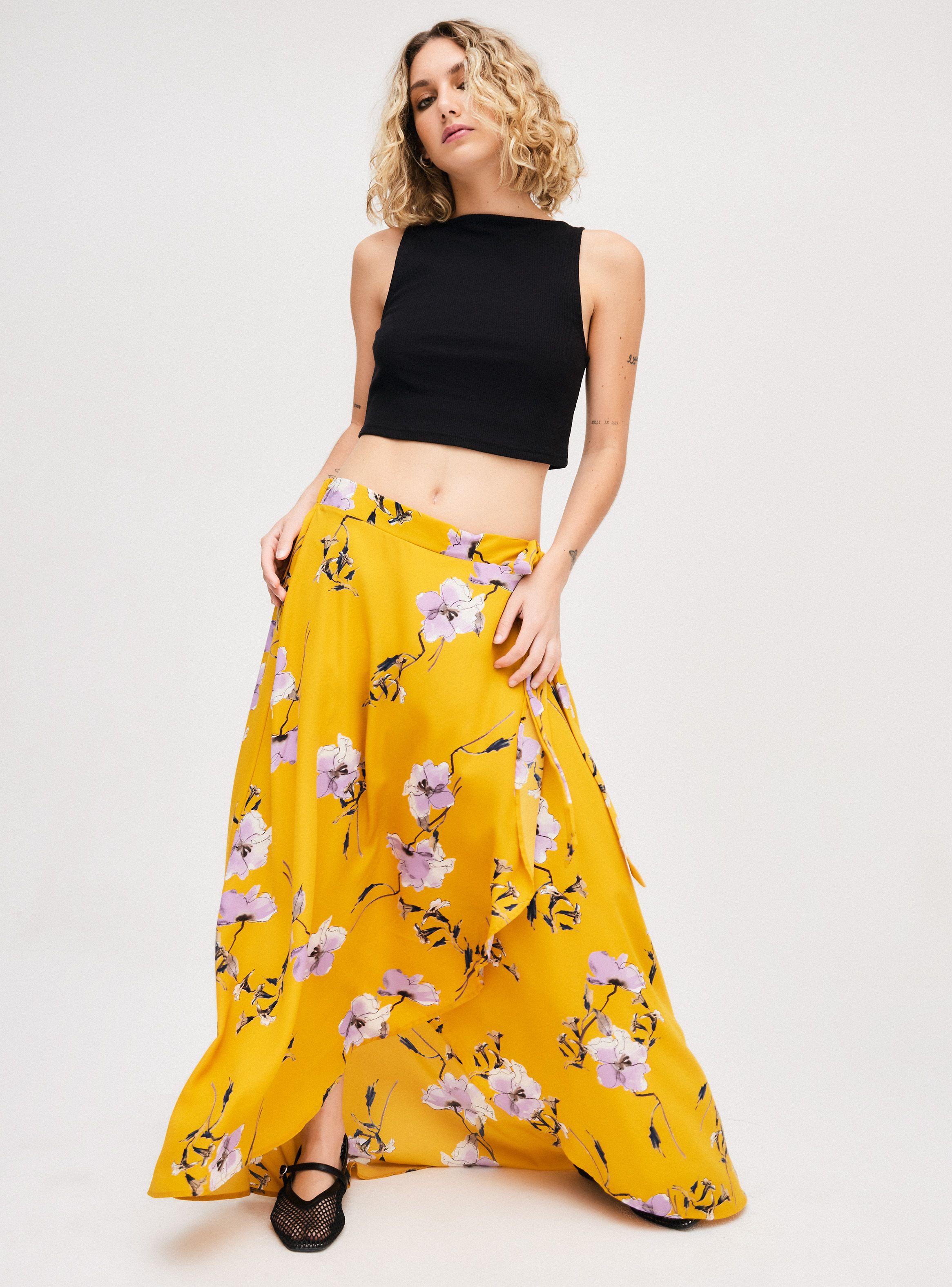 Falda Lelis Amarilo-3