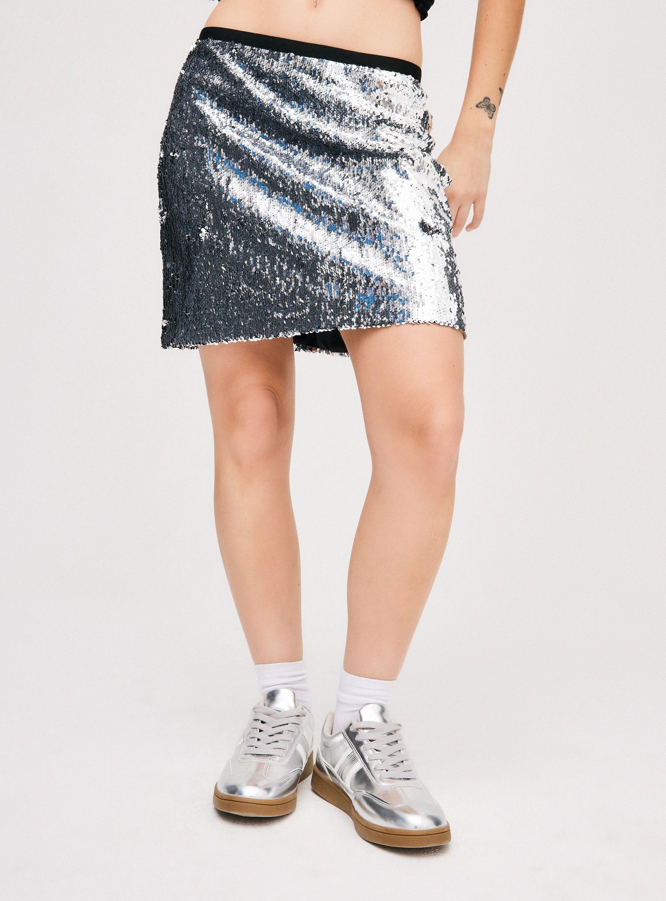 Falda Topshop Lentejuelas-0