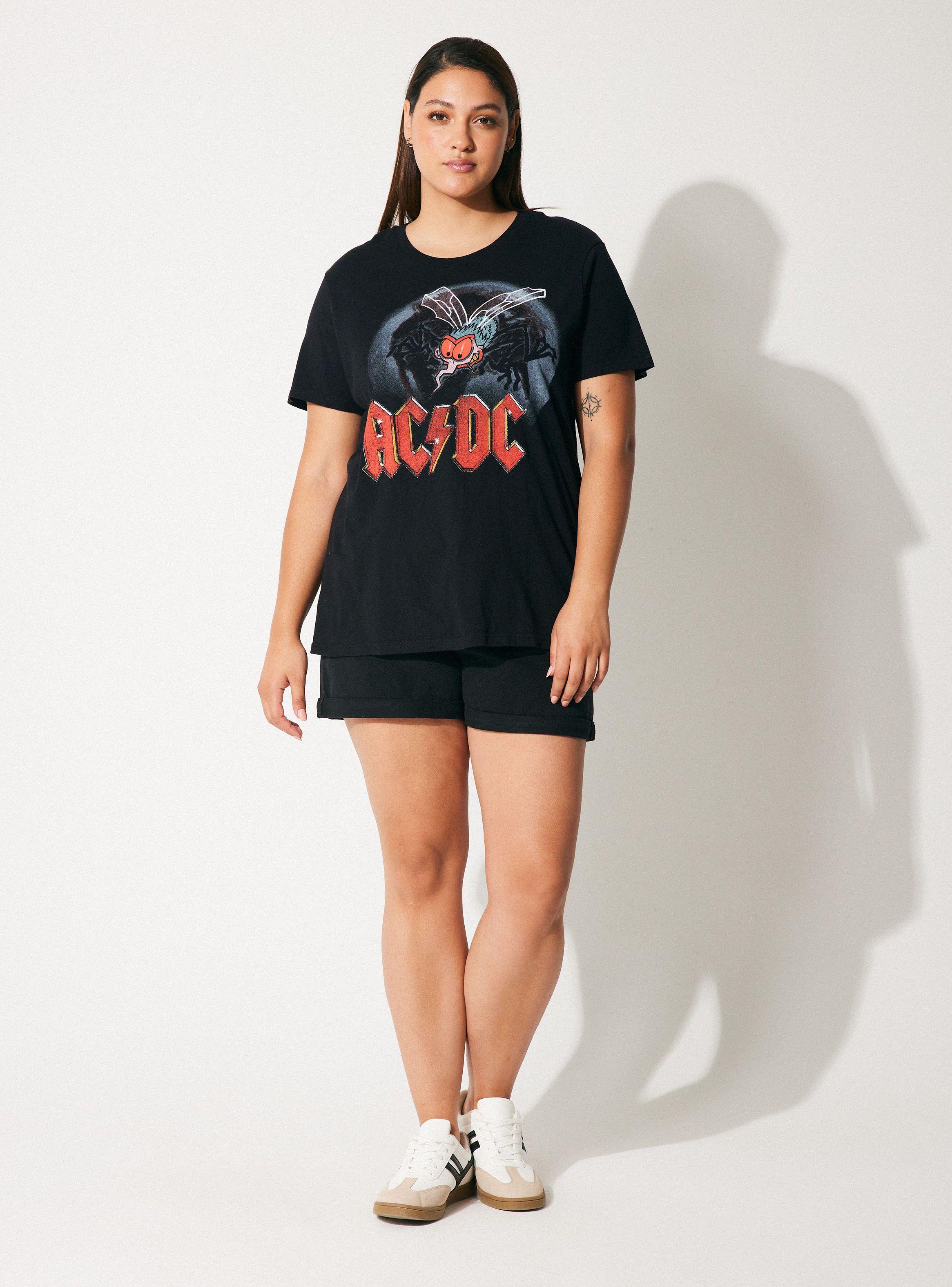 Polera Ac Dc Negro Talla Xl-3