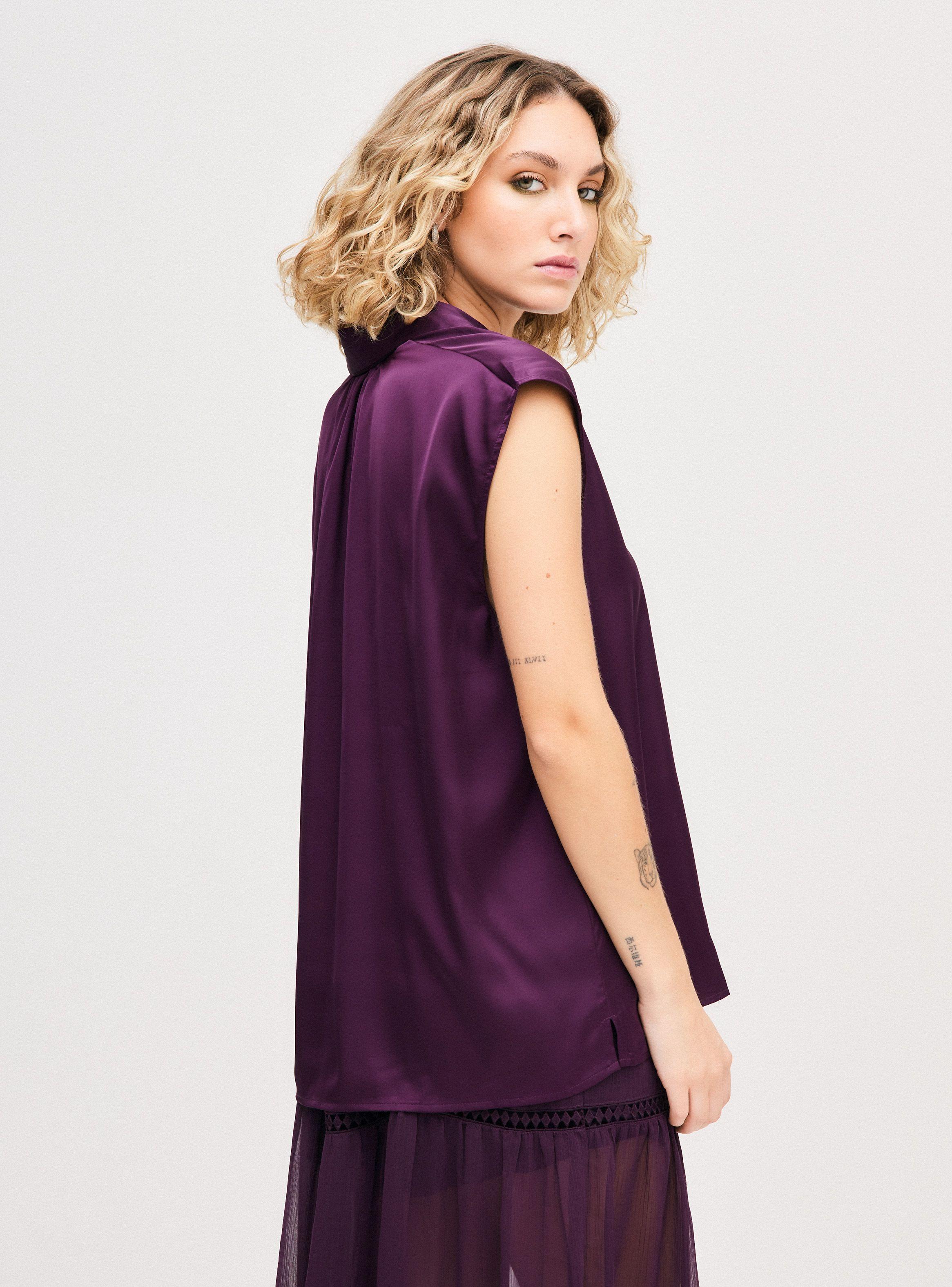 Blusa Banana Repu Morado L-1