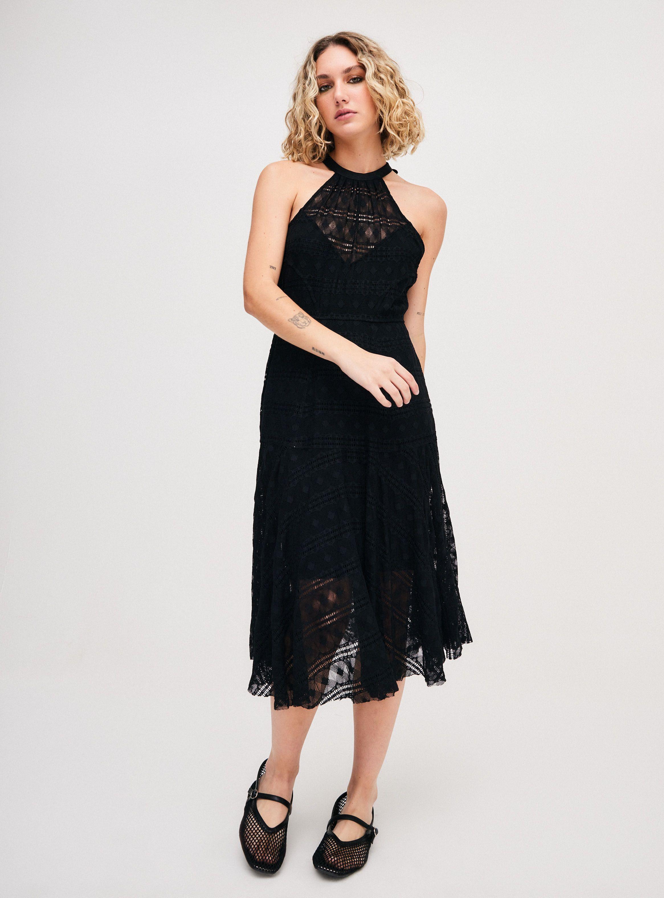 Vestido Tracy Reese Negro Talla S-2
