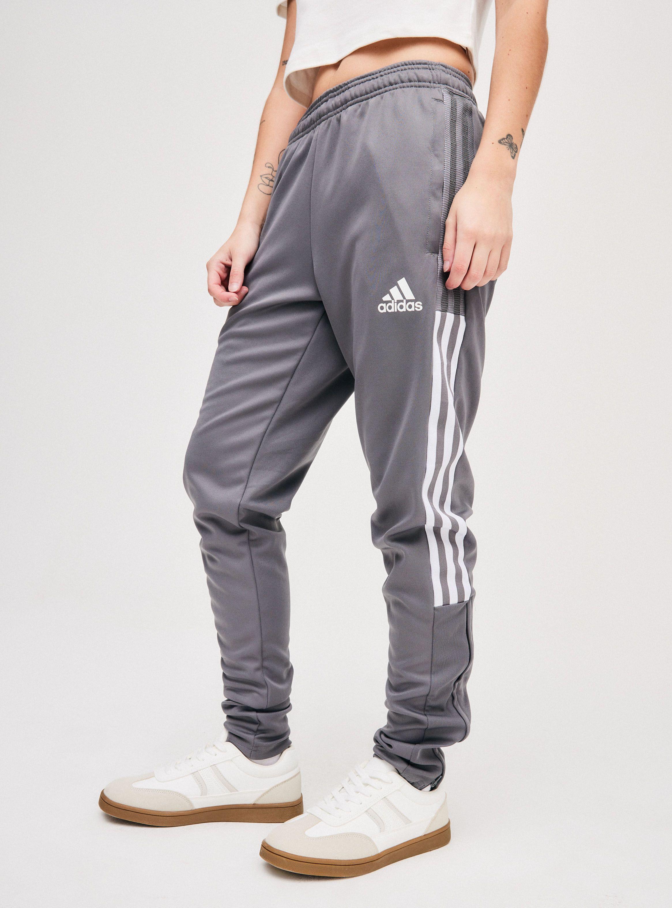 Pantalón Buzo Adidas Gris-0