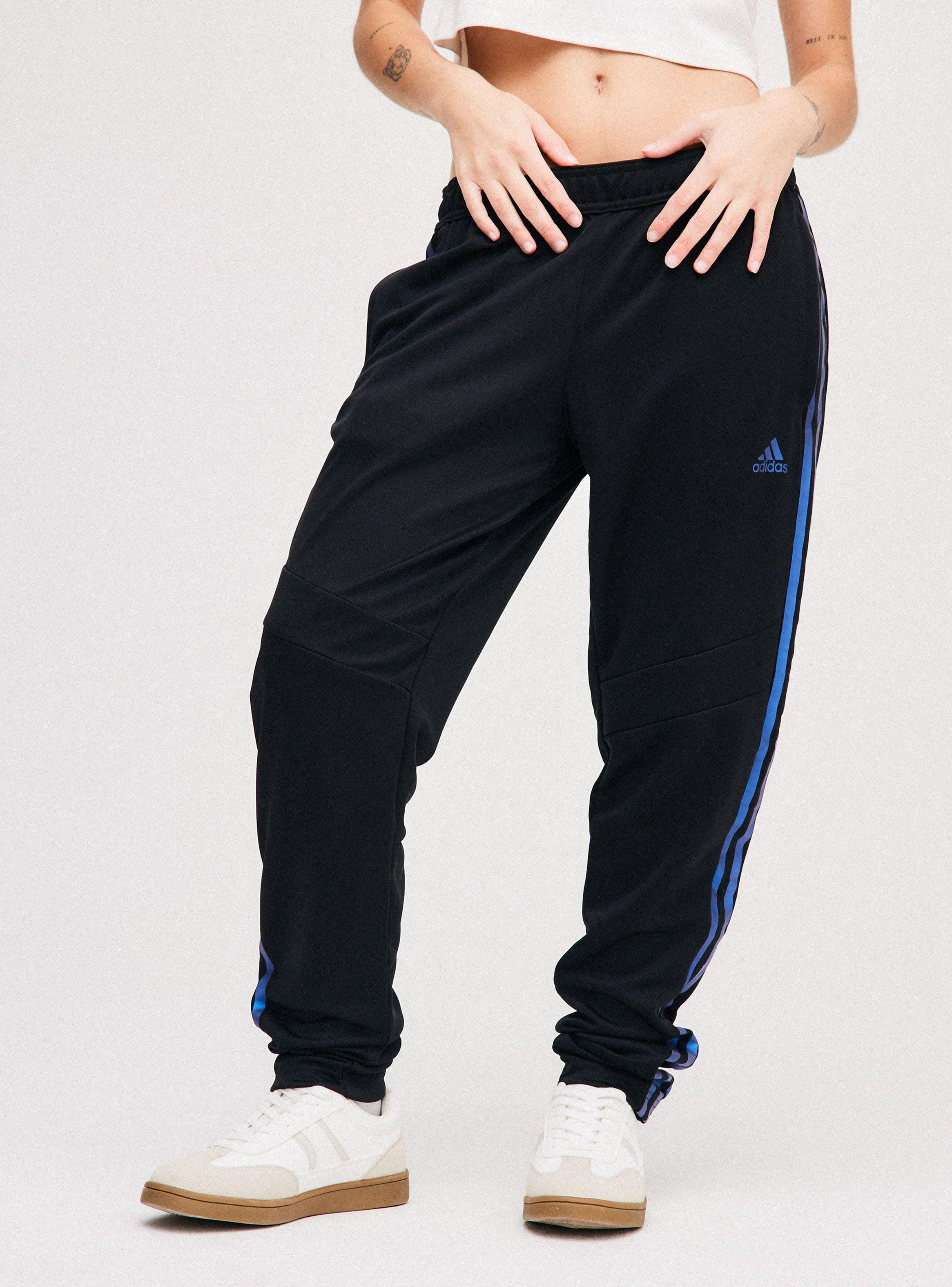 Pantalón de Buzo Adidas Raya Azul Negro-0