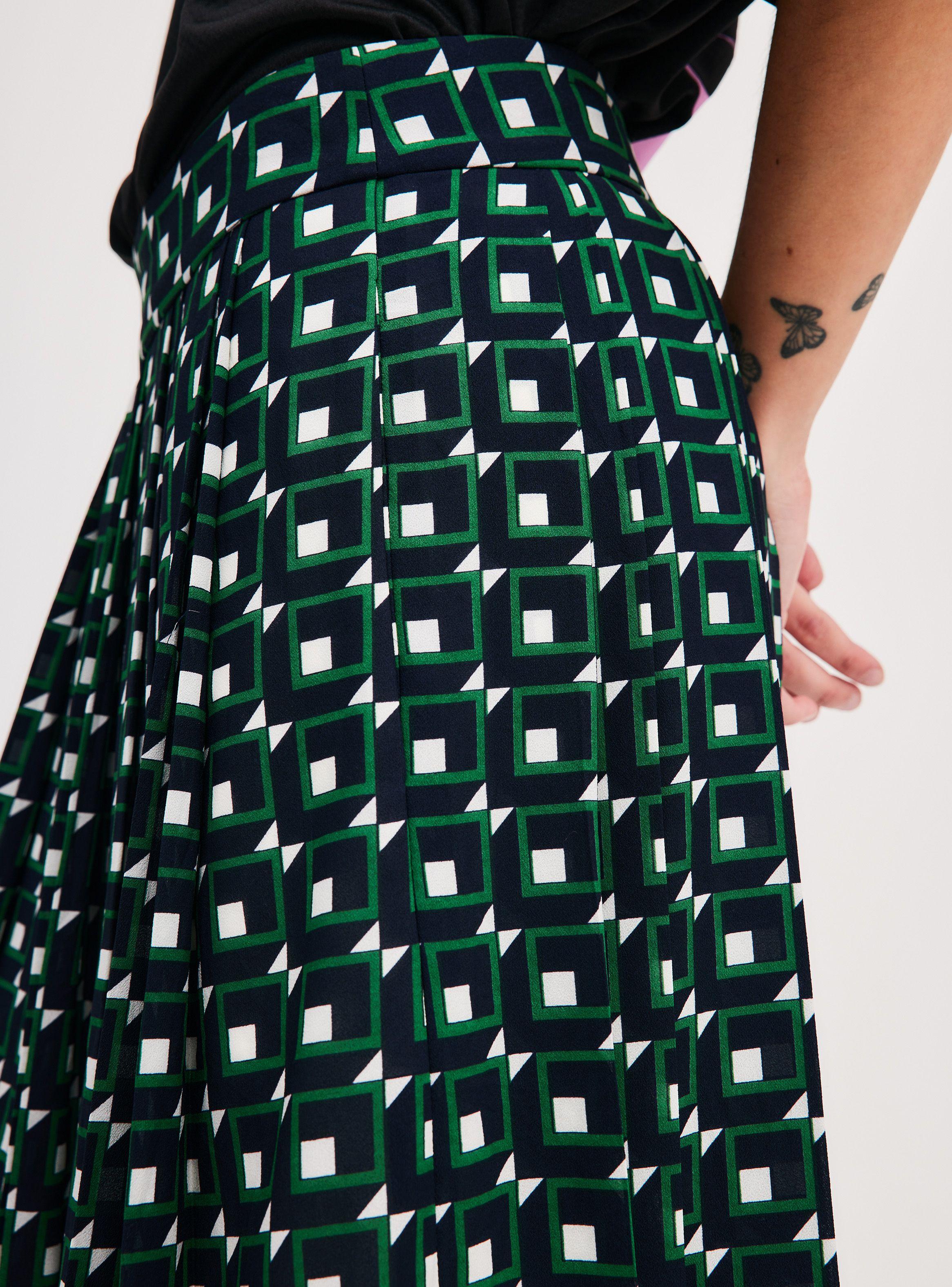 Falda J Crew Plisada-2
