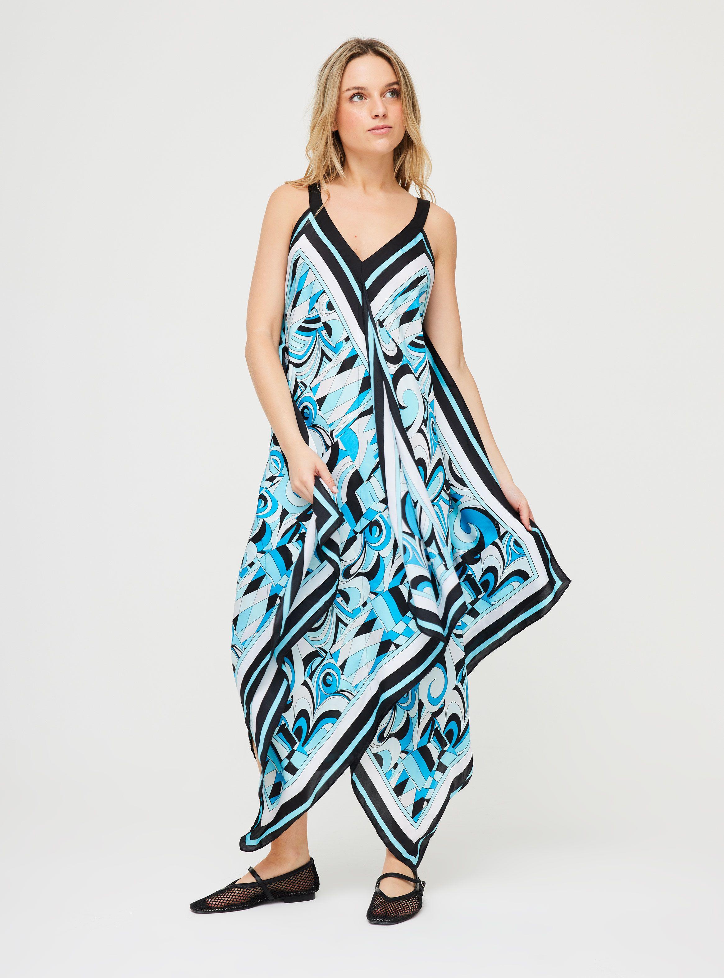 Vestido Michael Kors Azul Talla M-2