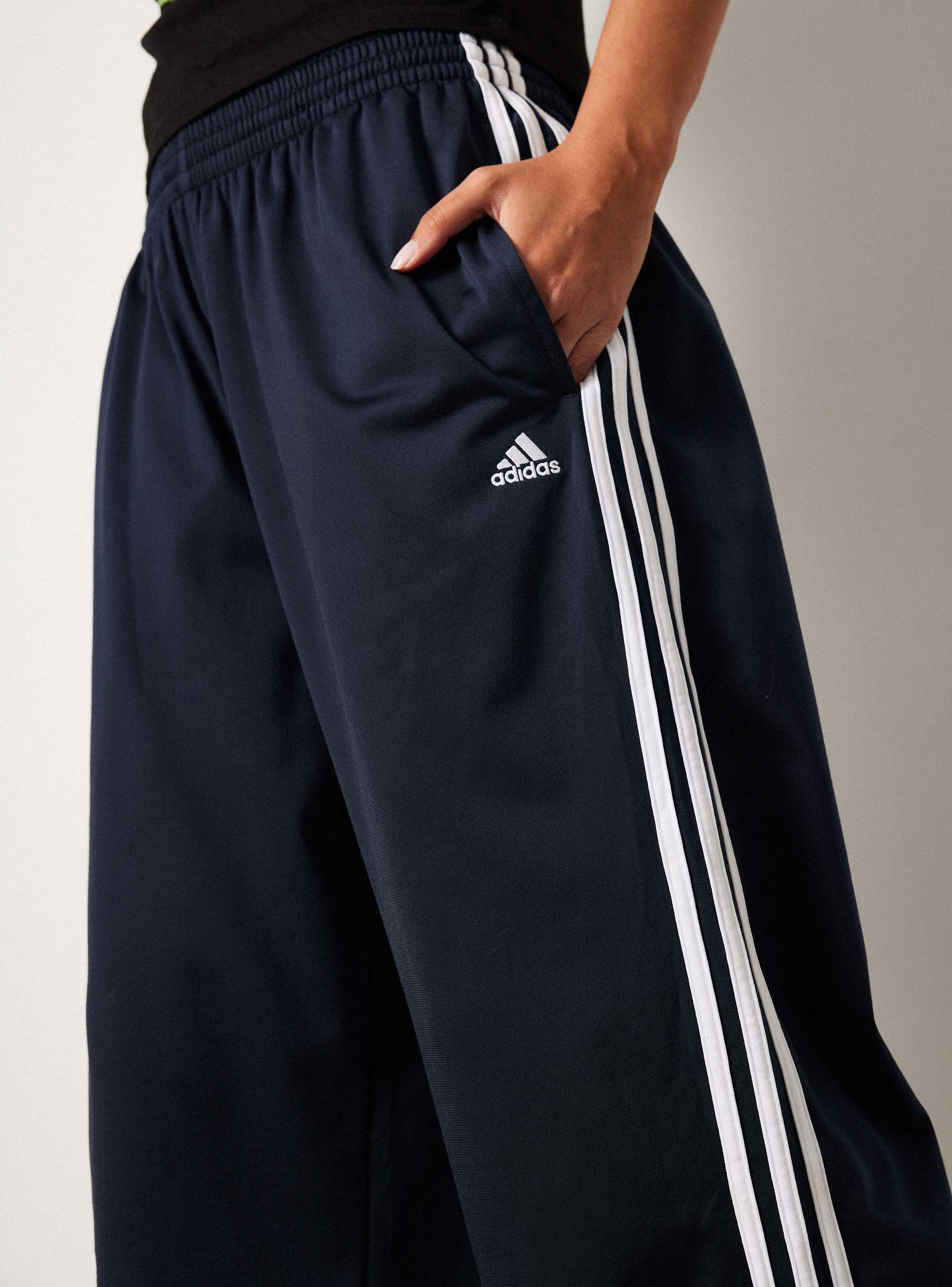 Pantalón Buzo Adidas Azul-2