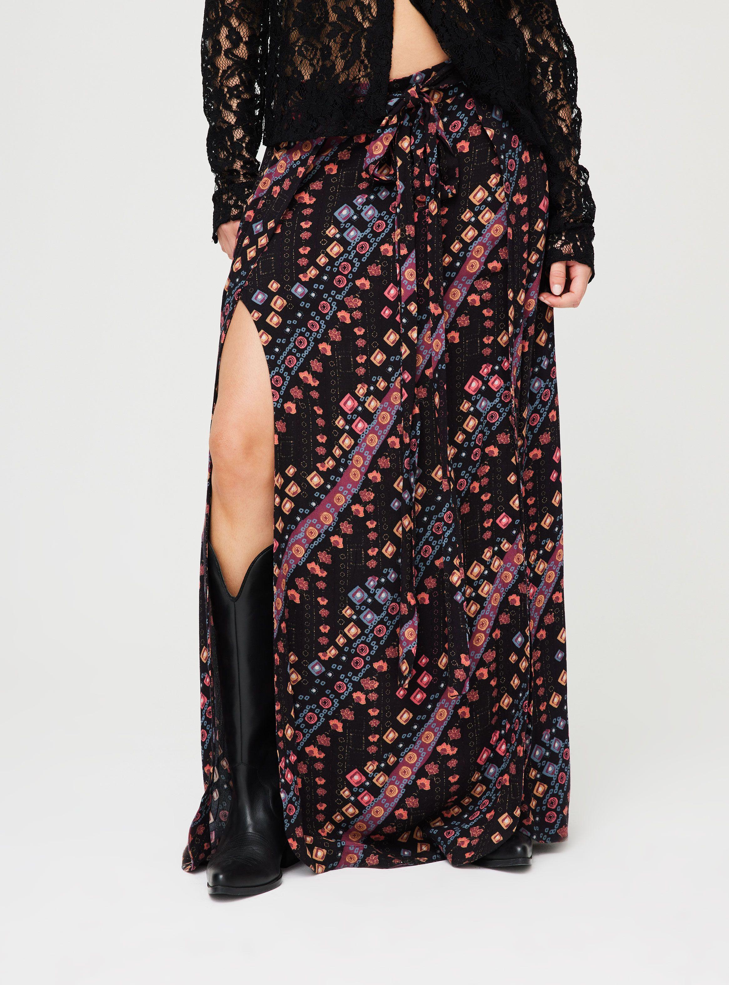 Falda Free People Negro-0