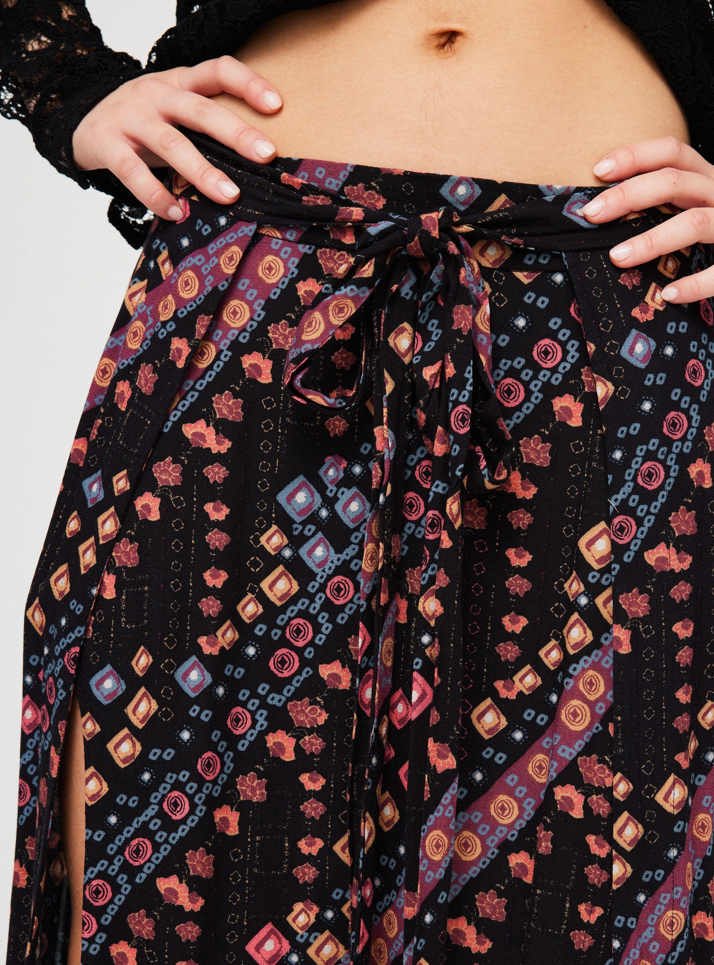 Falda Free People Negro-2