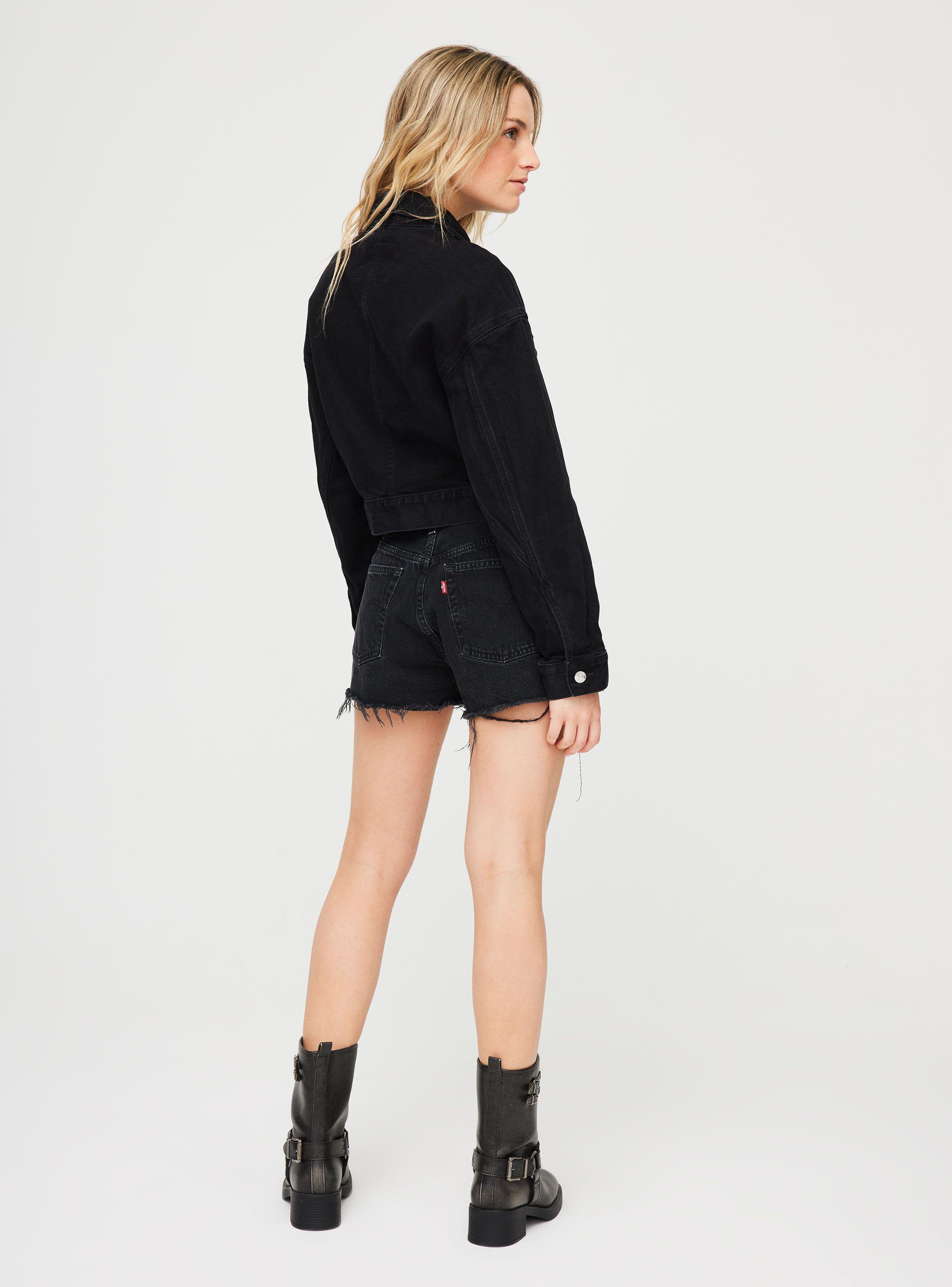 Chaqueta Denim Jacket Calvin Klein Negro Talla S-3