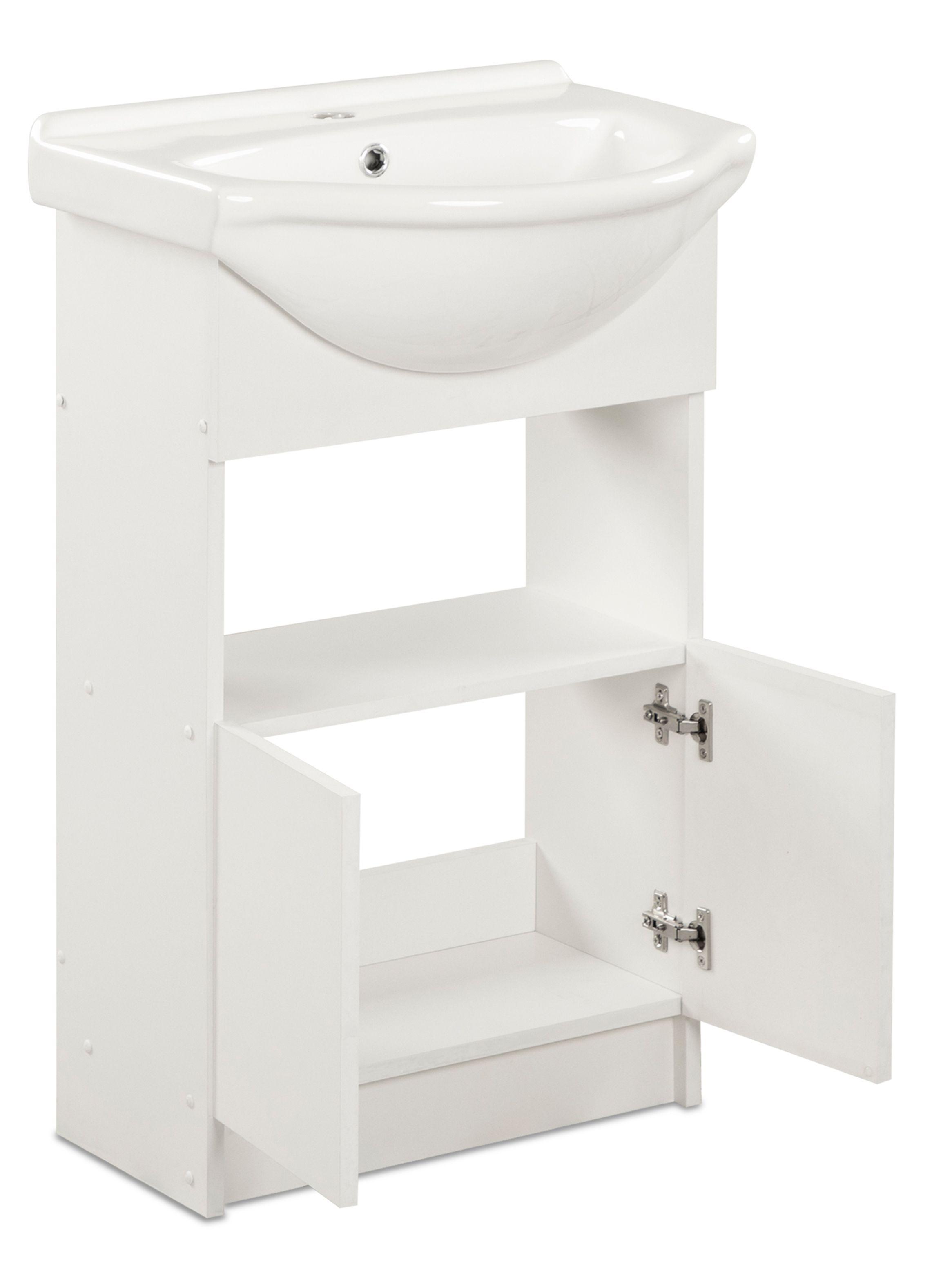 Vanitorio Cannes 2 Puertas Inferior Blanco-2