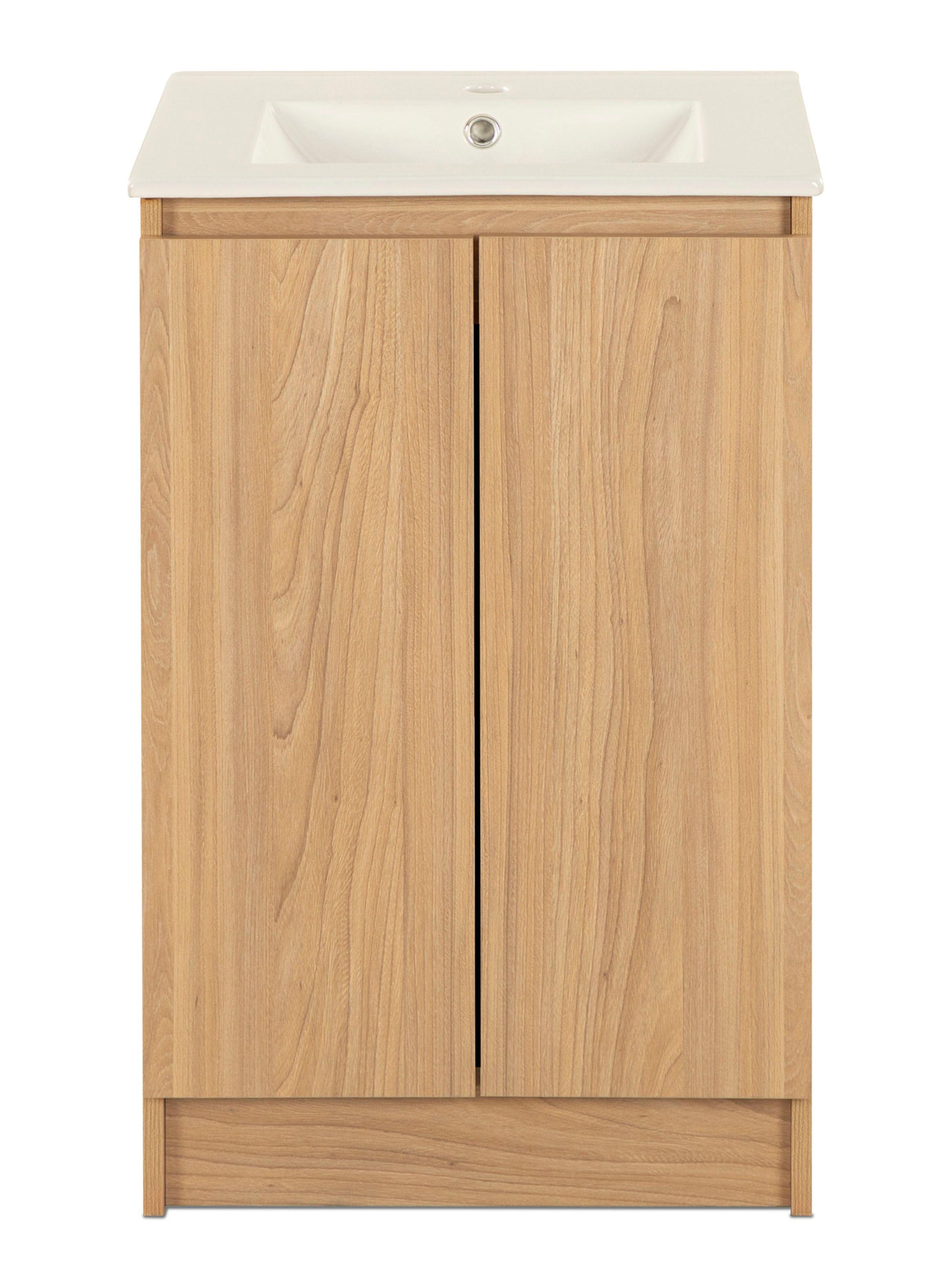 Vanitorio Lisboa 50 cm 2 Puertas Olmo-2