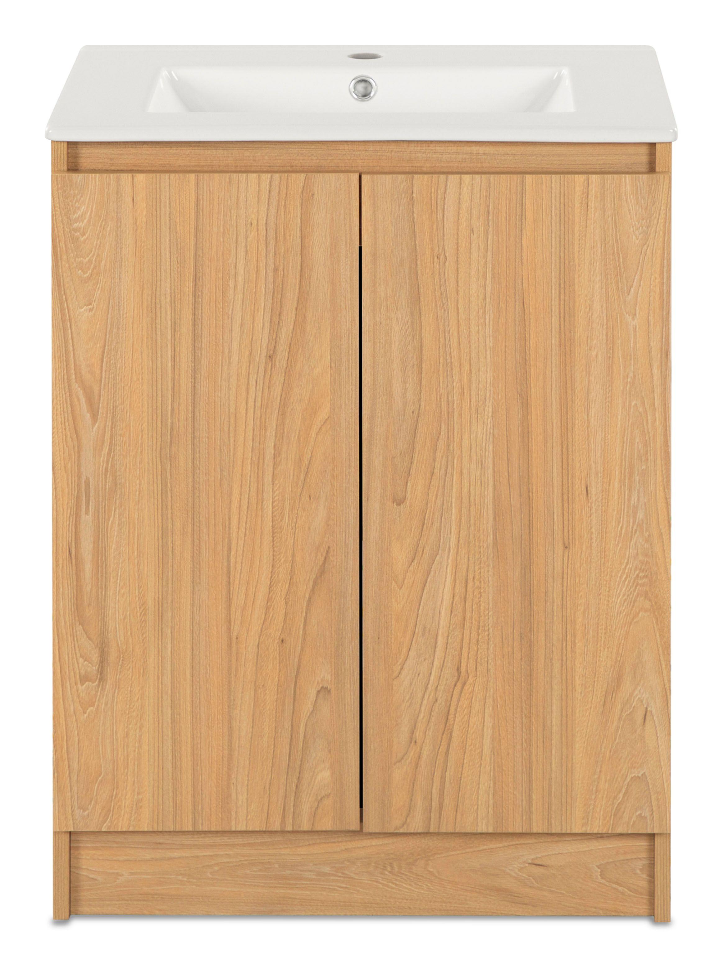Vanitorio Lisboa 60 cm 2 Puertas Olmo-2