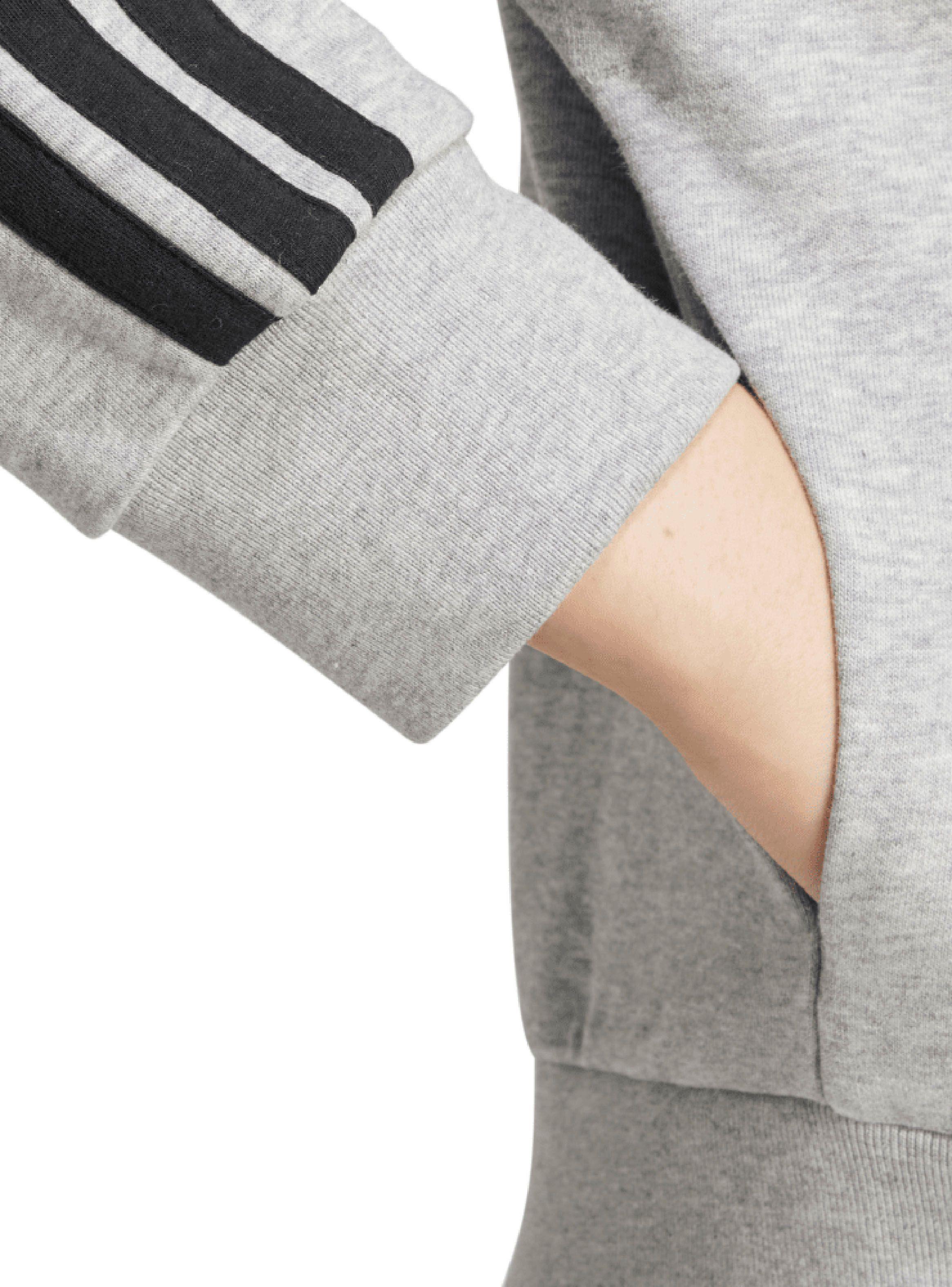 Polerón Full Zipper Hoodie 3 Tiras Capucha-2